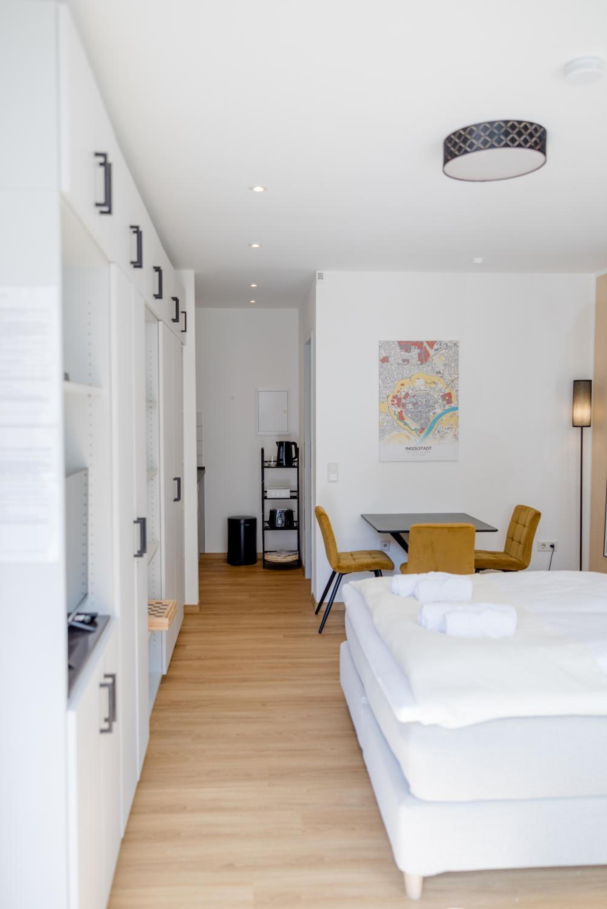 Lumen Homes - Altstadt-Studio direkt im Zentrum, Küche, öffentlicher Parkplatz ums Eck