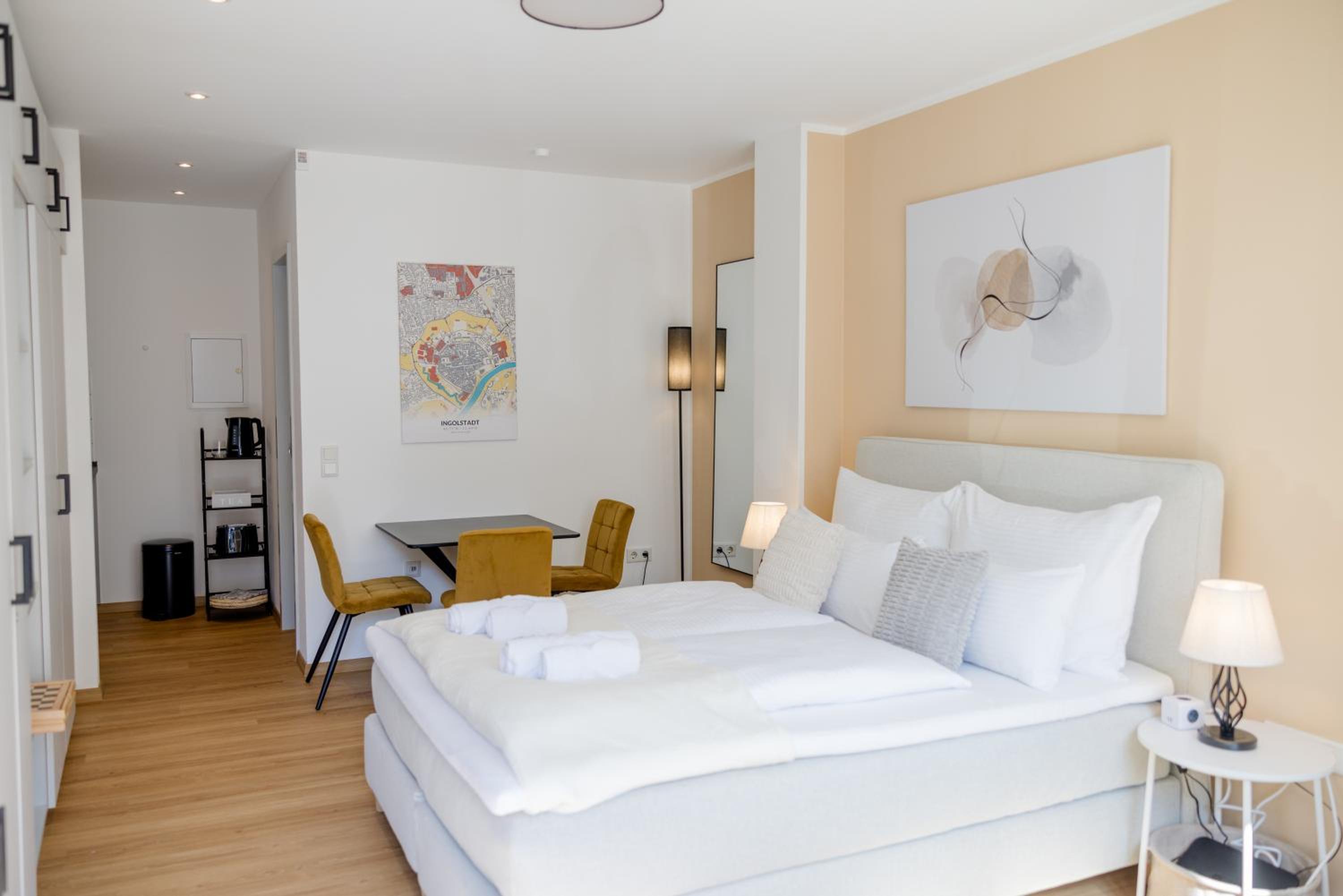 Lumen Homes - Altstadt-Studio direkt im Zentrum, Küche, öffentlicher Parkplatz ums Eck