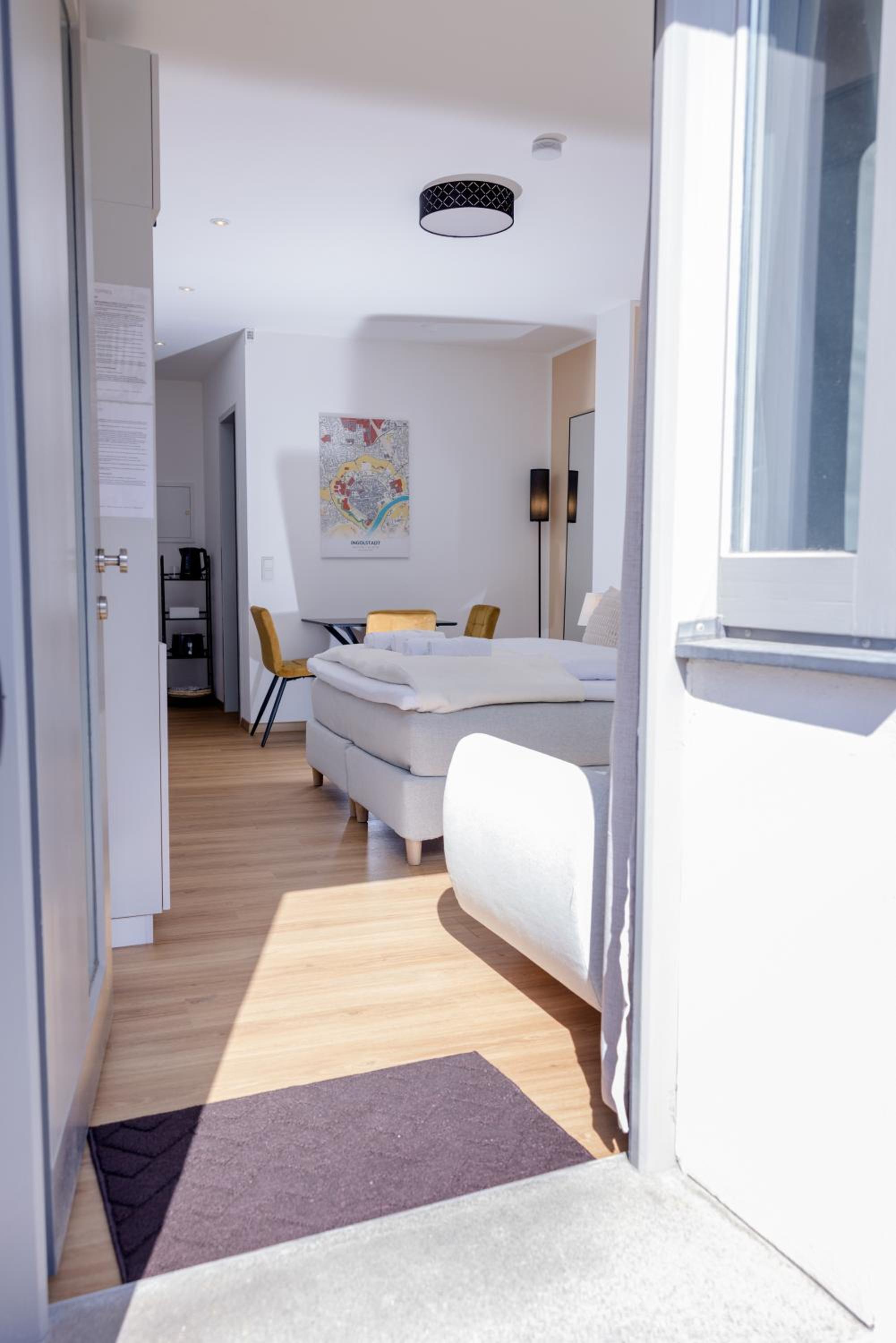 Lumen Homes - Altstadt-Studio direkt im Zentrum, Küche, öffentlicher Parkplatz ums Eck