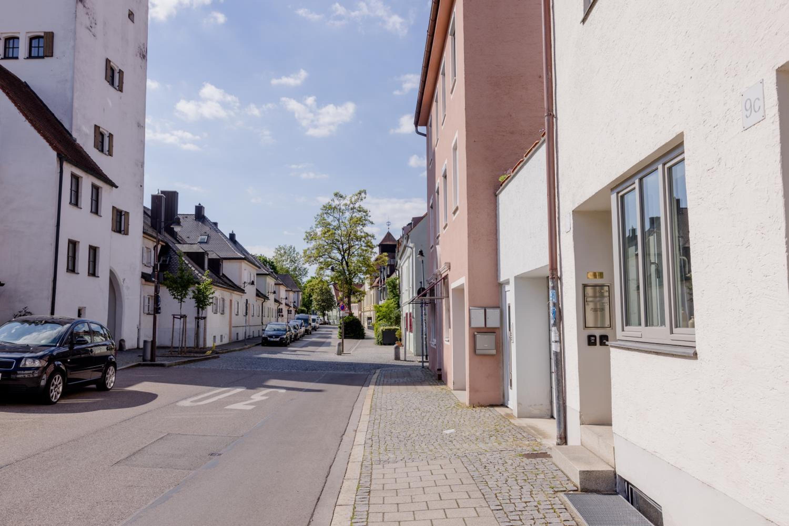 Lumen Homes - Altstadt-Studio direkt im Zentrum, Küche, öffentlicher Parkplatz ums Eck