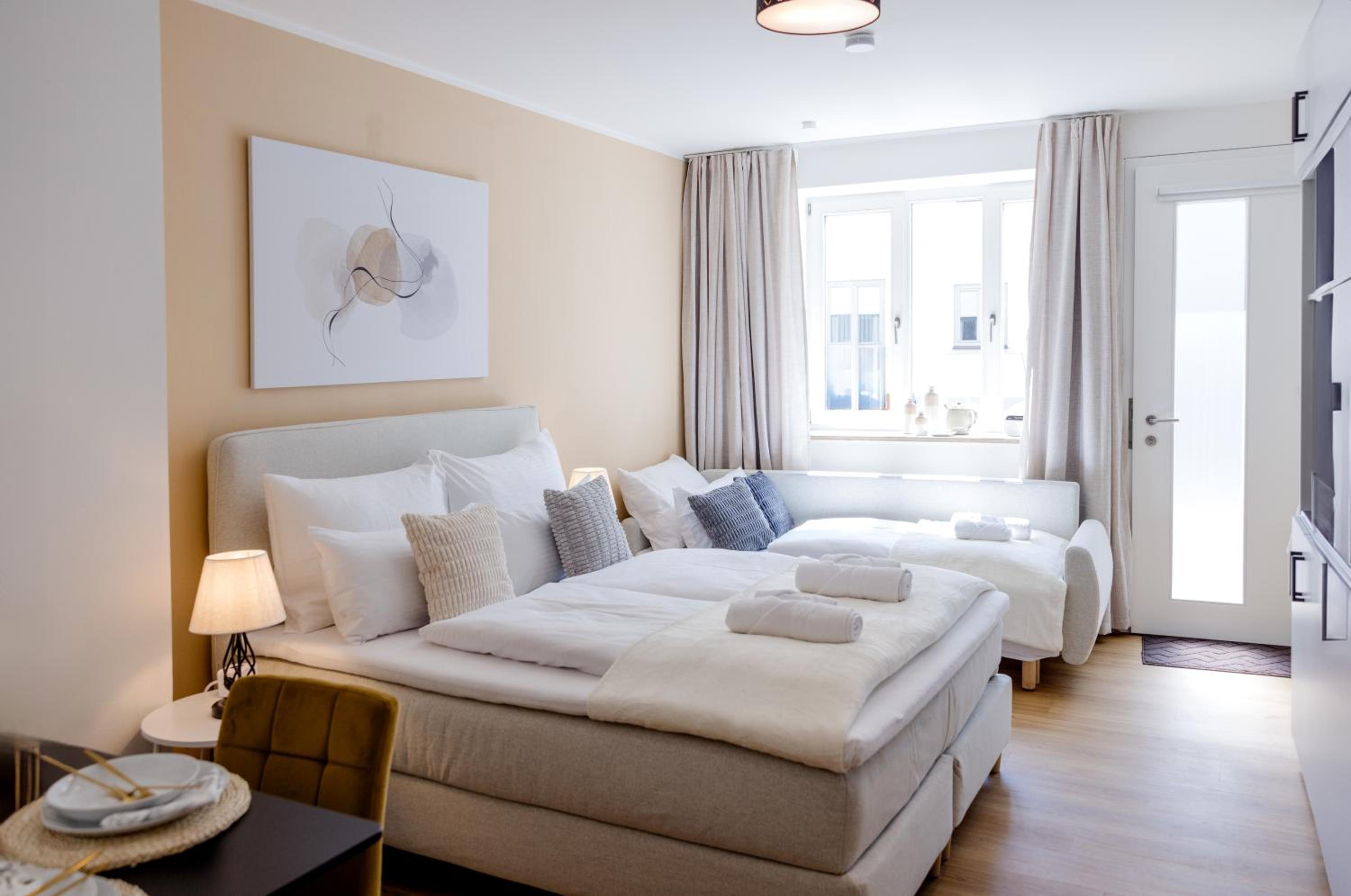 Lumen Homes - Altstadt-Studio direkt im Zentrum, Küche, öffentlicher Parkplatz ums Eck