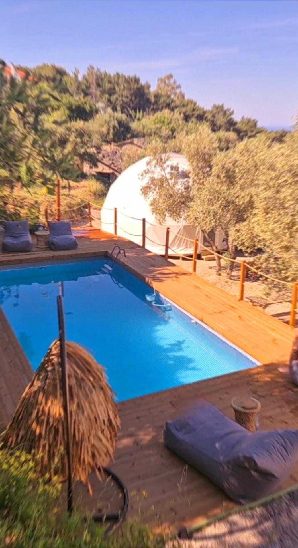 luxury dome tents ikaria ap'esso