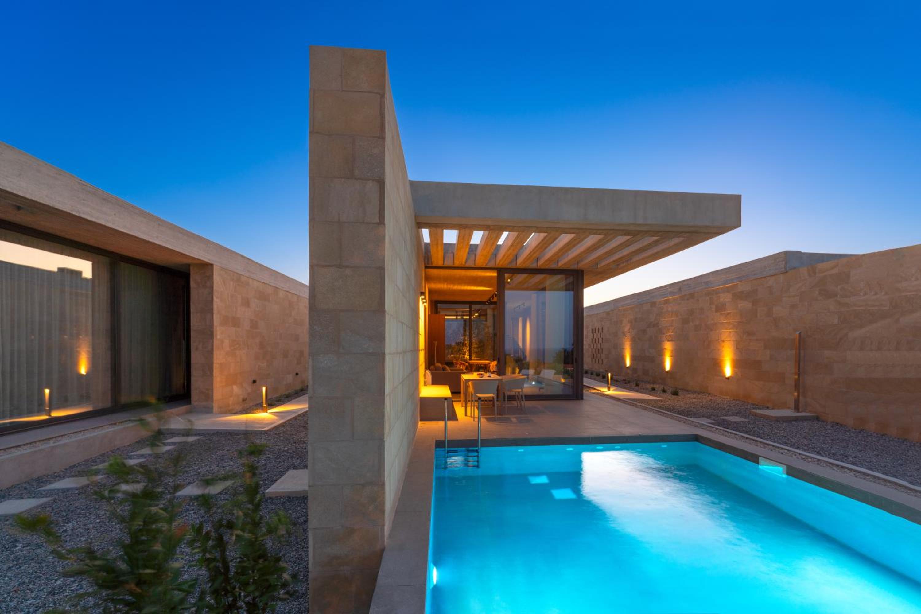 Linear Cabanon Kallithea Luxury Villas