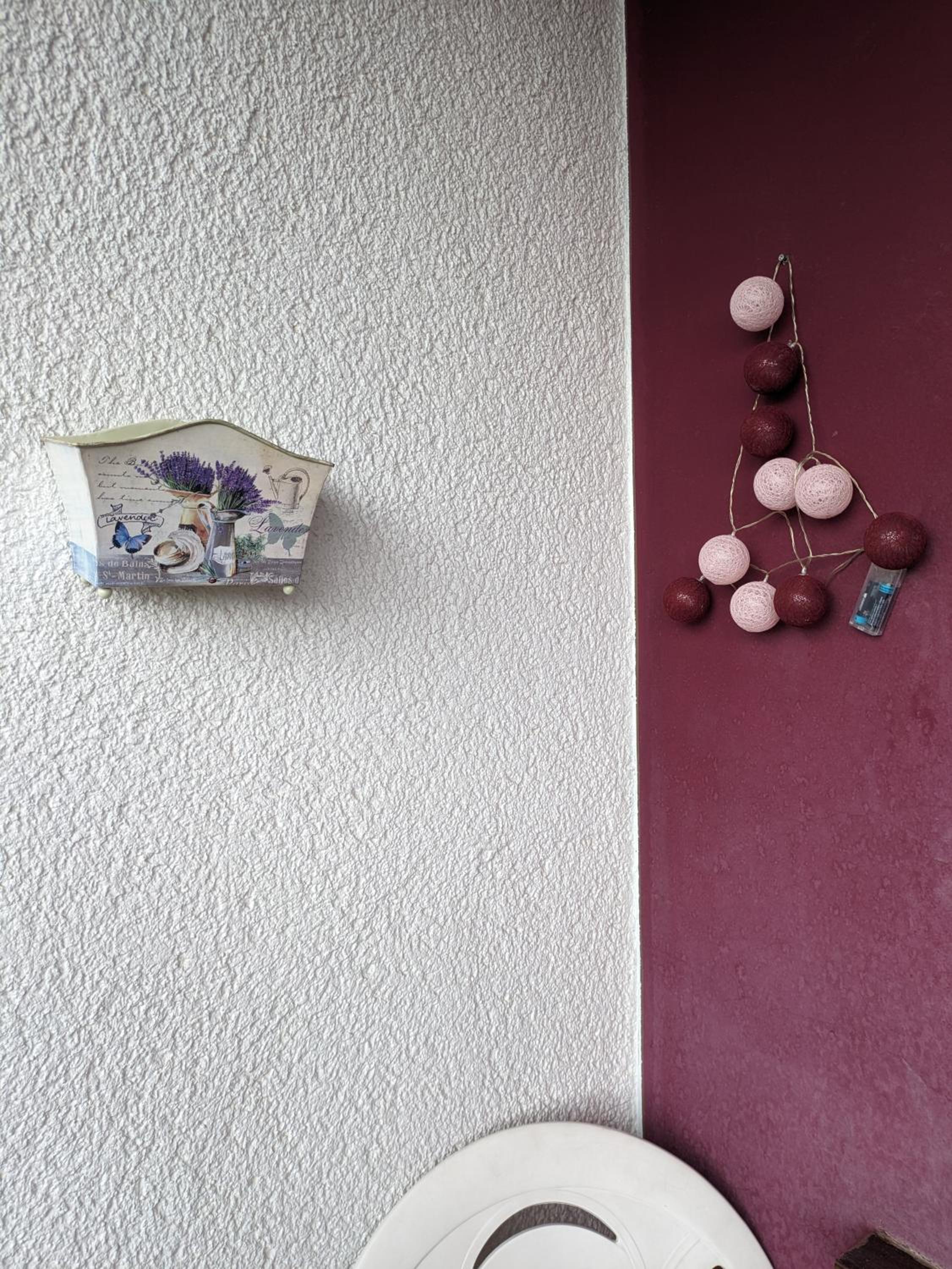 Vintage-Zimmer mit Balkon