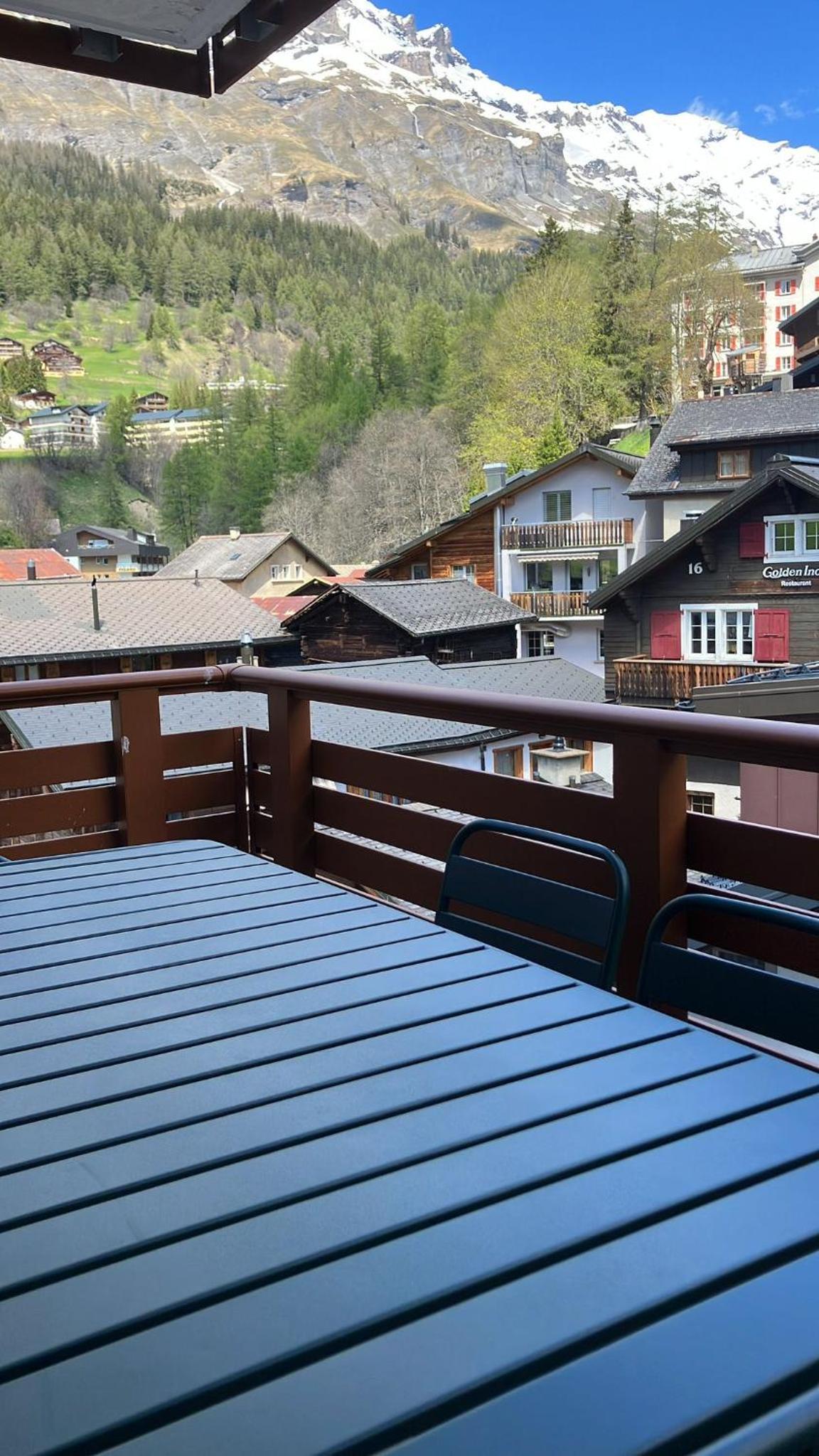 Best views and location in Leukerbad!