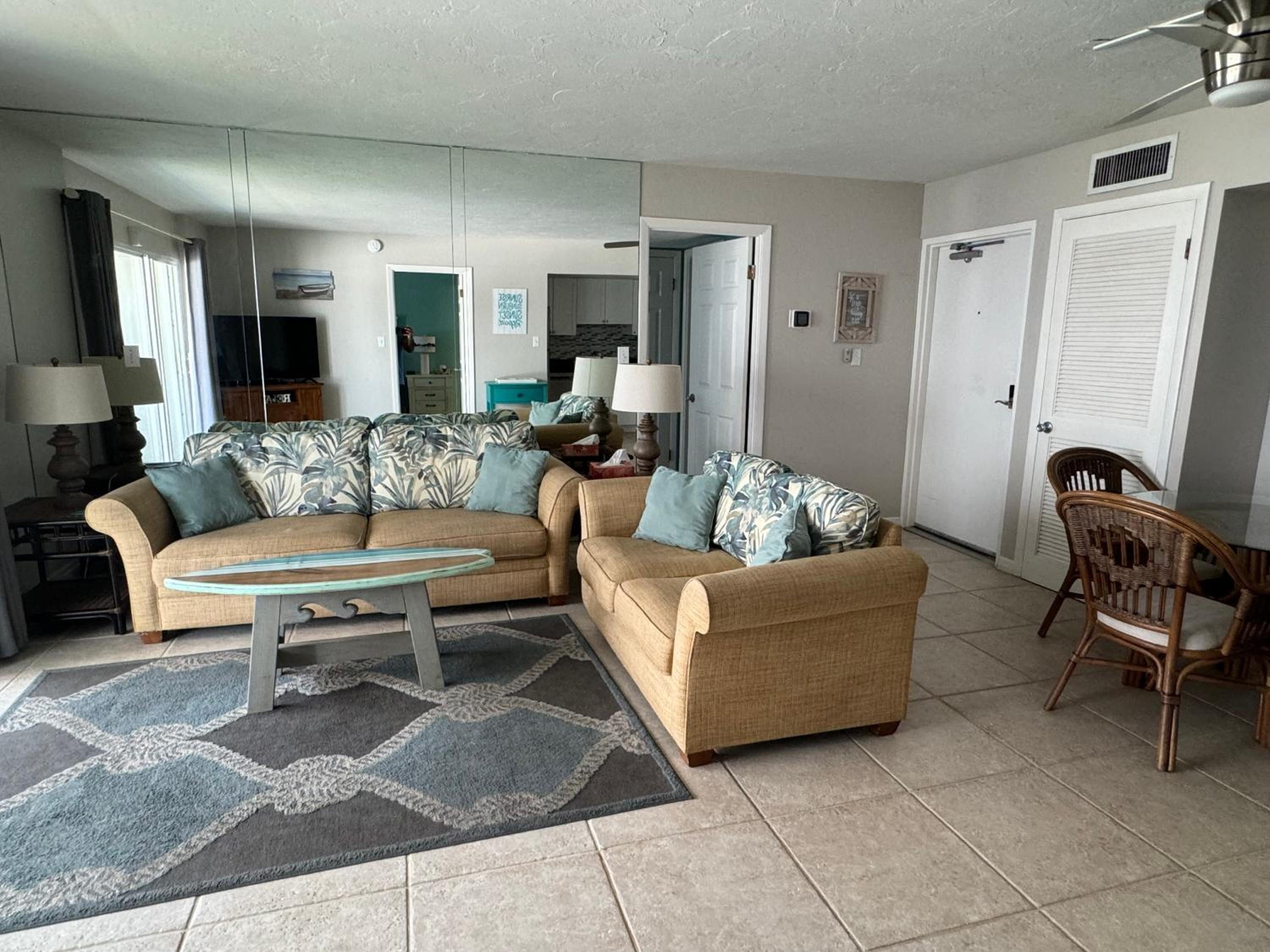 Beachfront Condo! Gulf View From All Rooms, Pool, Chairs Provided view 2
