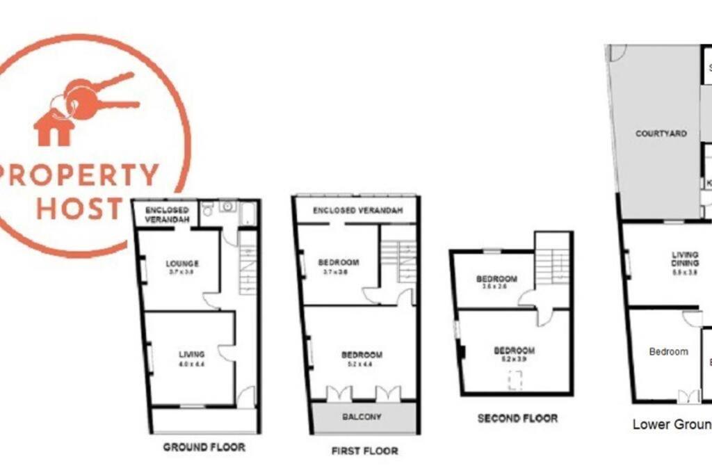 Chic Historical Sandstone 4 Bedroom The Rocks #L4