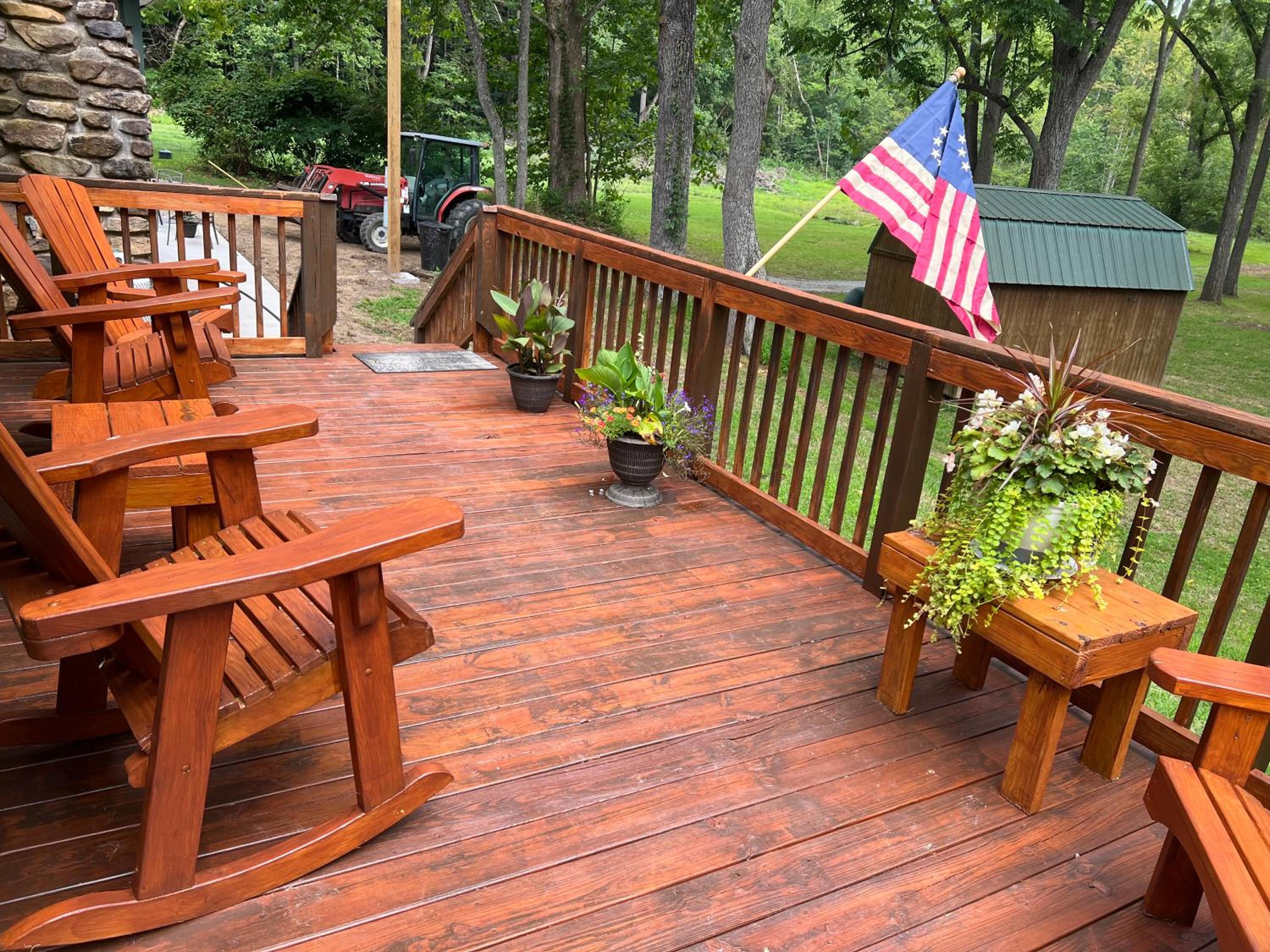 Bailey wick farm Jackson river retreat view 3