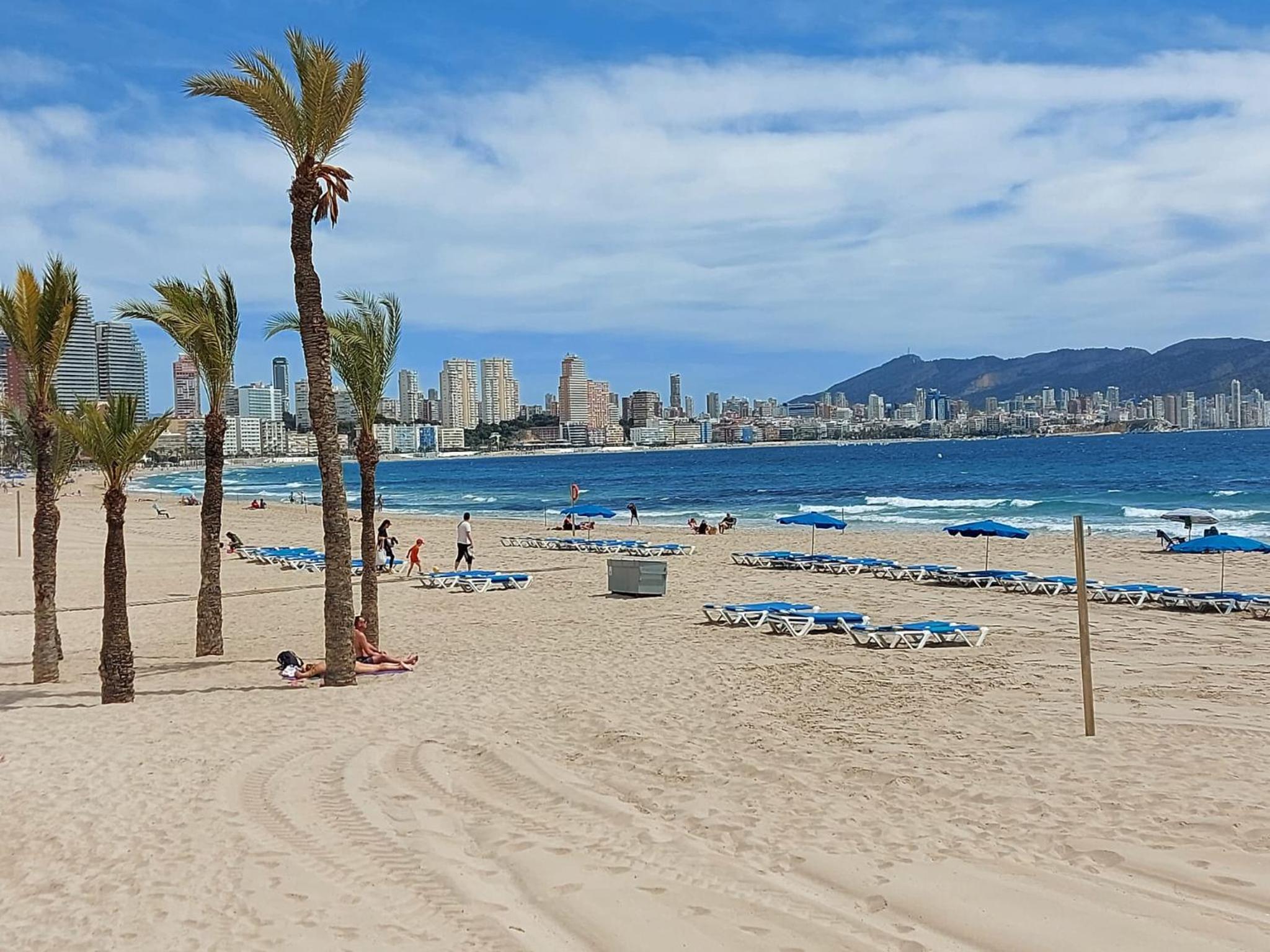 Benidorm playa poniente