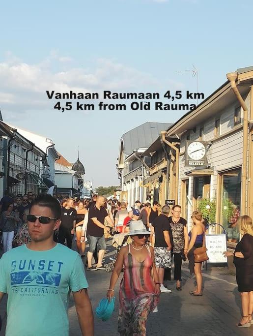 Meren rannalla viihtyisä asunto.