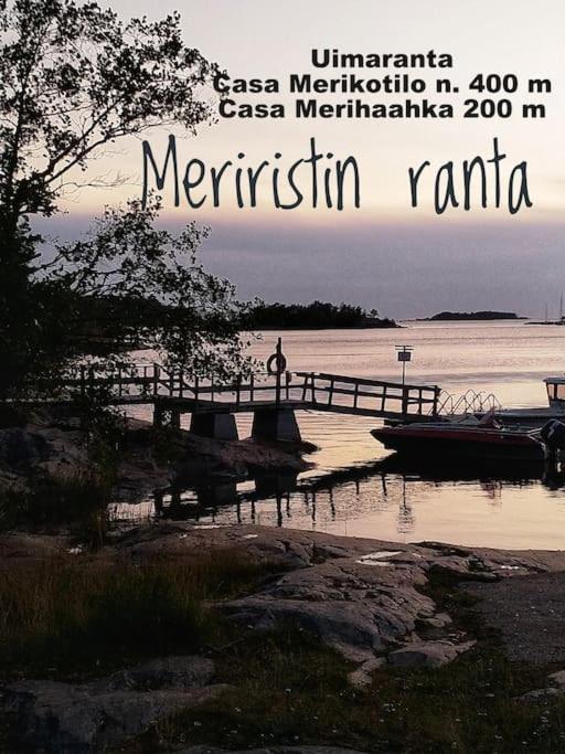 Meren rannalla viihtyisä asunto.