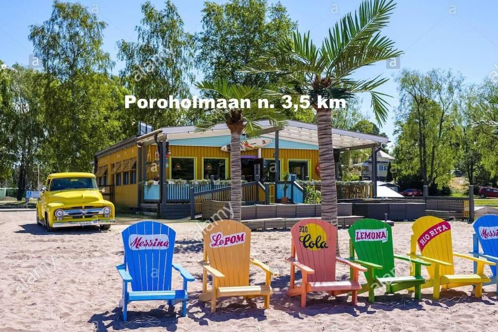 Meren rannalla viihtyisä asunto.