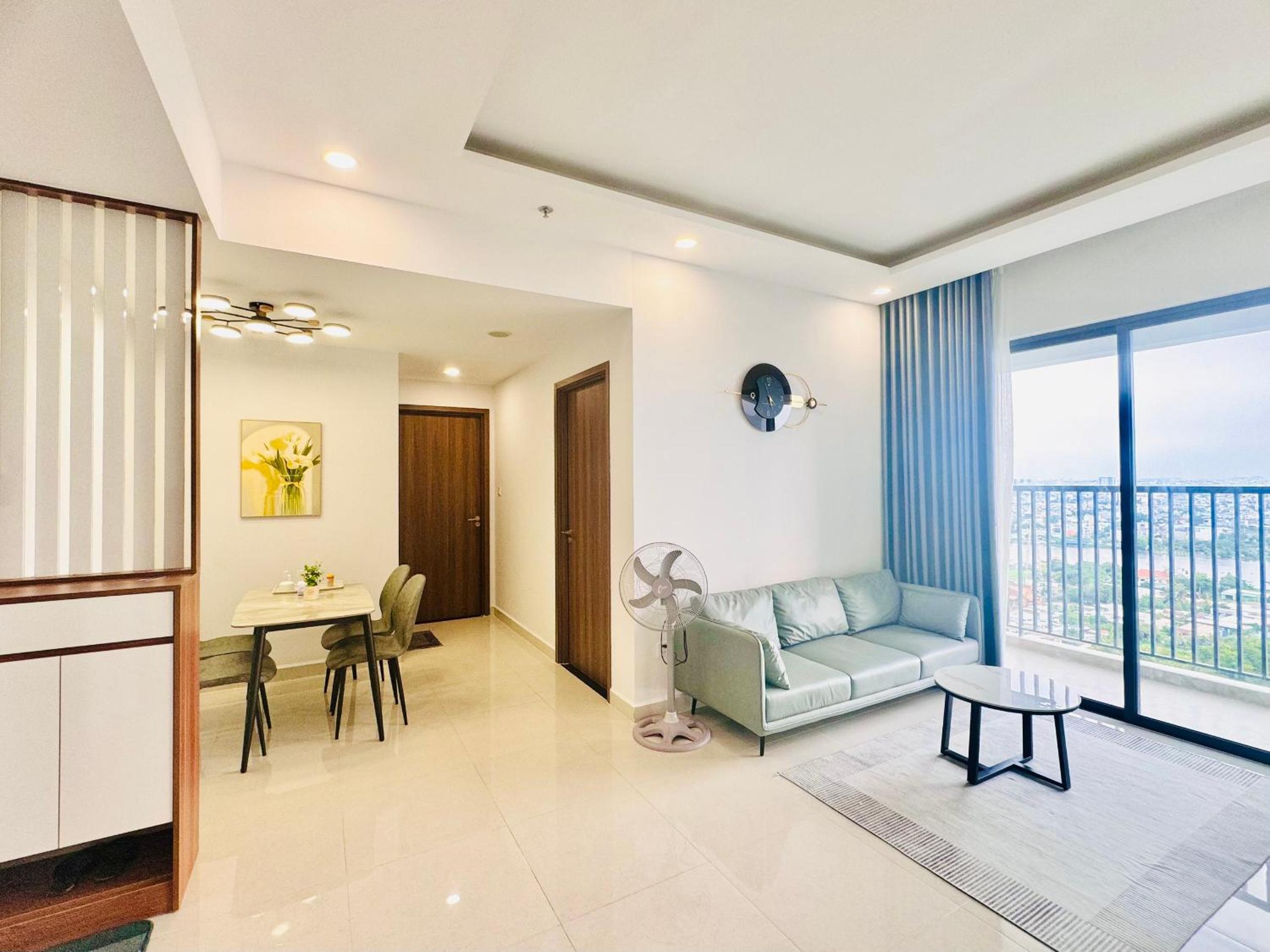 Căn hộ The Rivana 2 phòng ngủ đầy đủ tiện nghi tại Thuận An, Bình Dương view 2