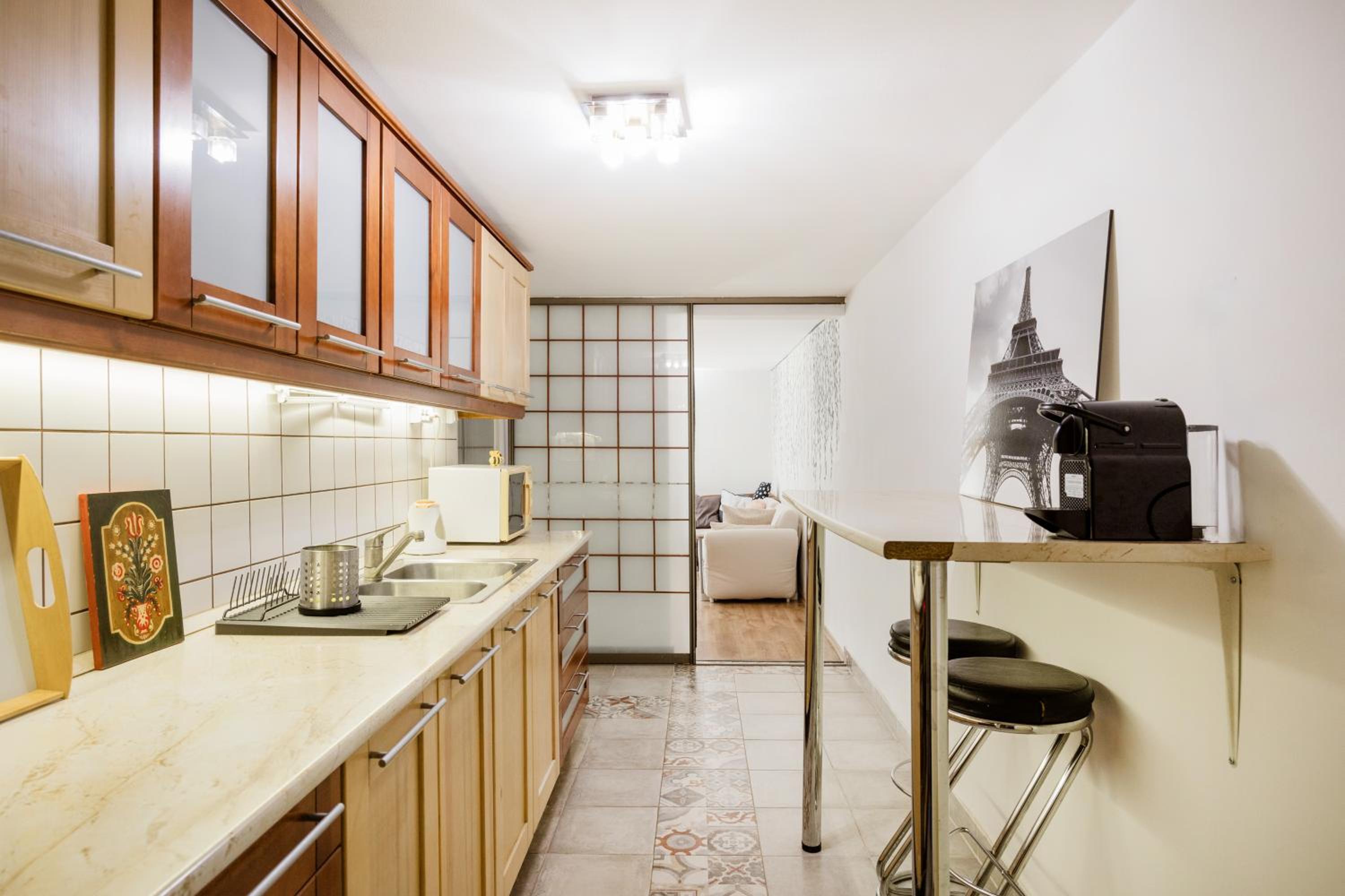 Stylish Natural Apartment with SAUNA - Heroes Square