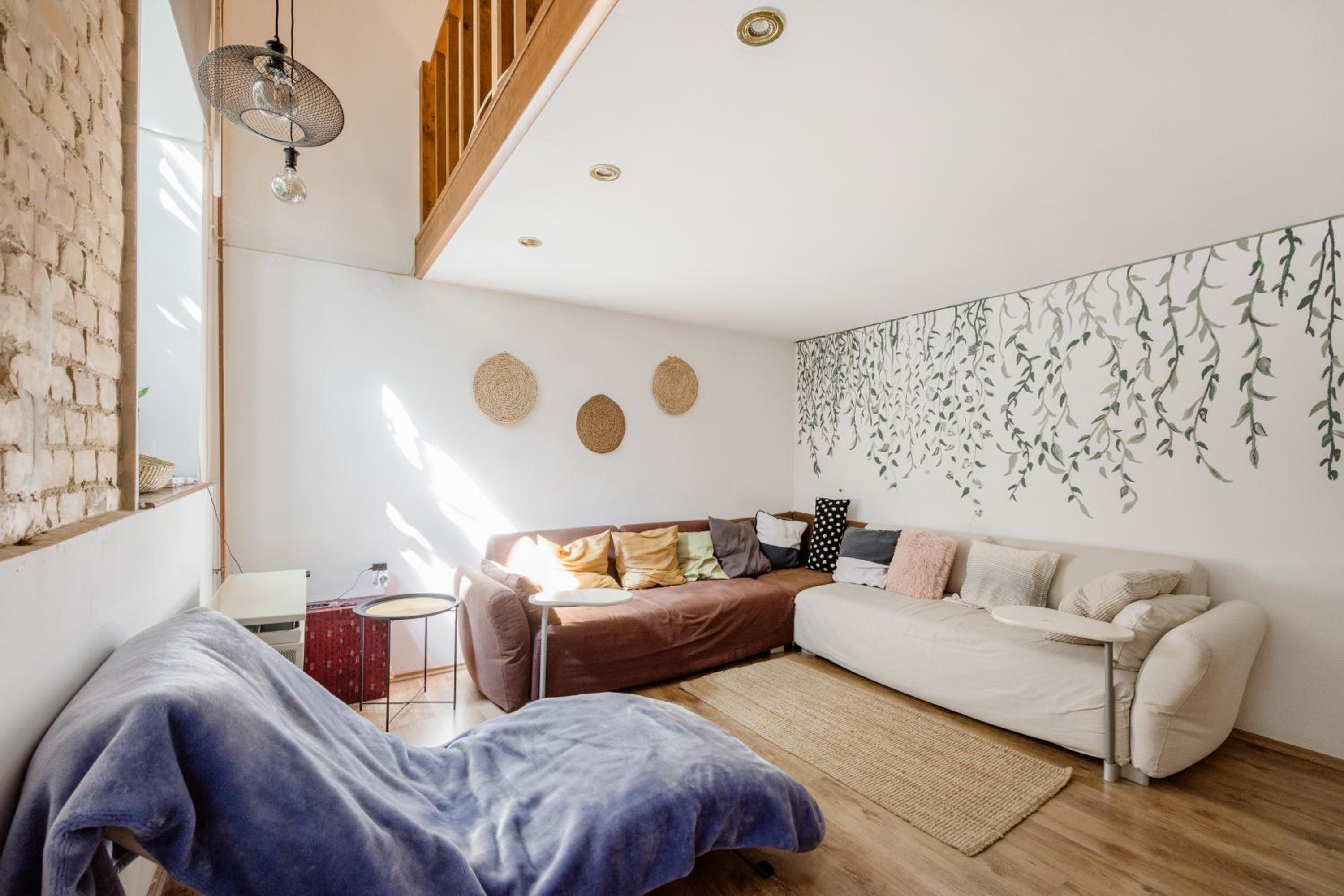 Stylish Natural Apartment with SAUNA - Heroes Square