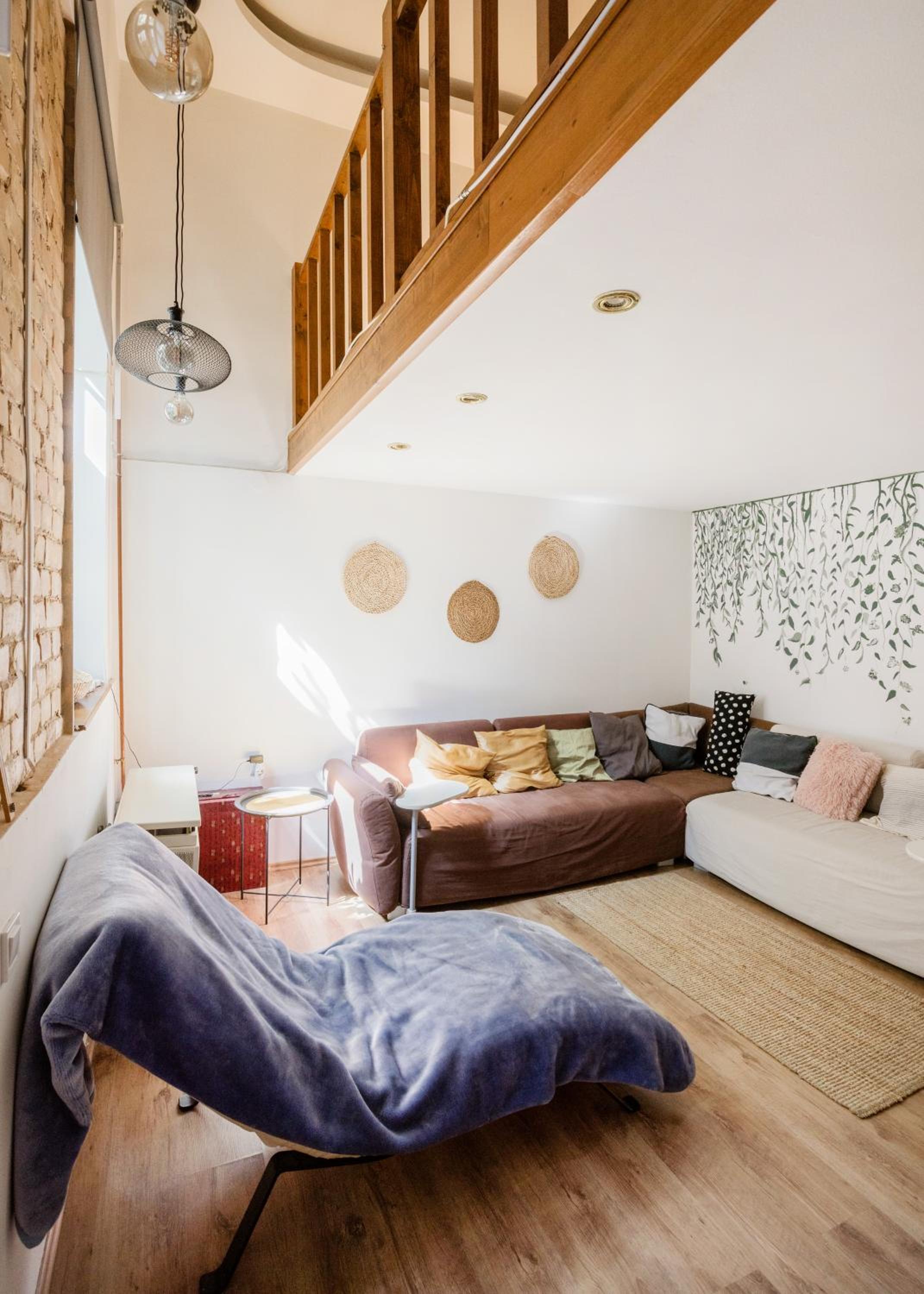 Stylish Natural Apartment with SAUNA - Heroes Square