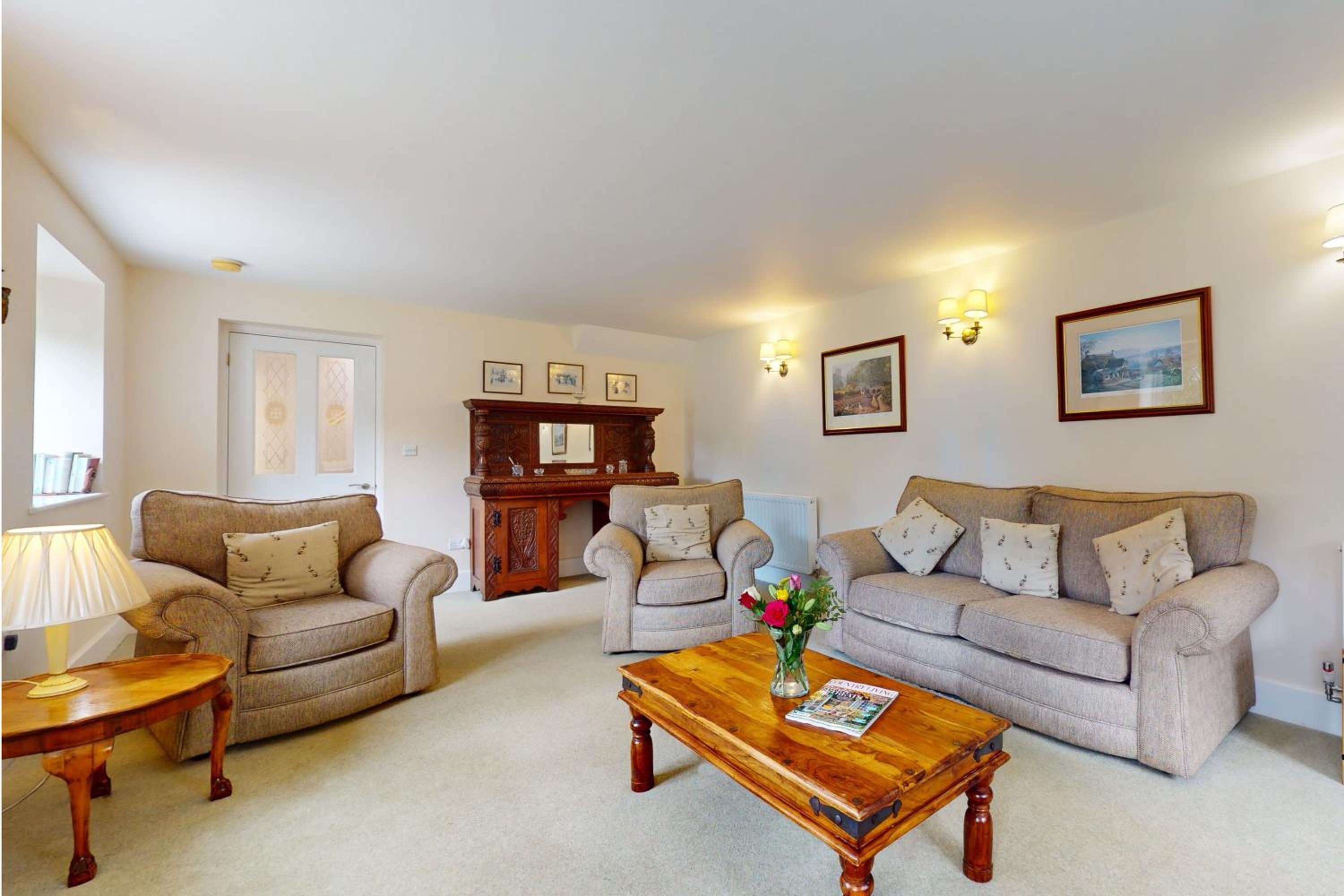 Plum Tree Cottage Porlock view 2