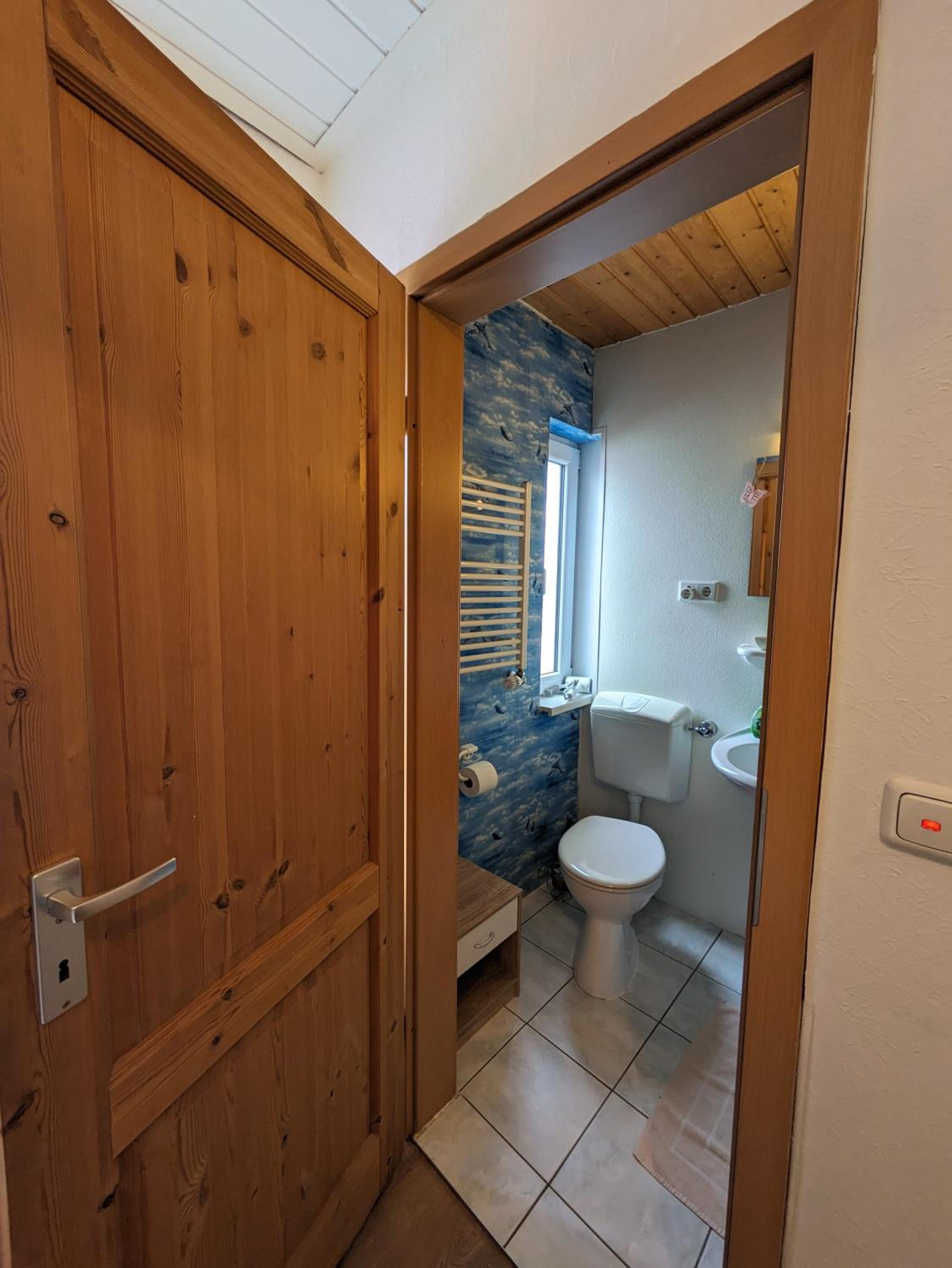 Vintage-Zimmer Burgblick