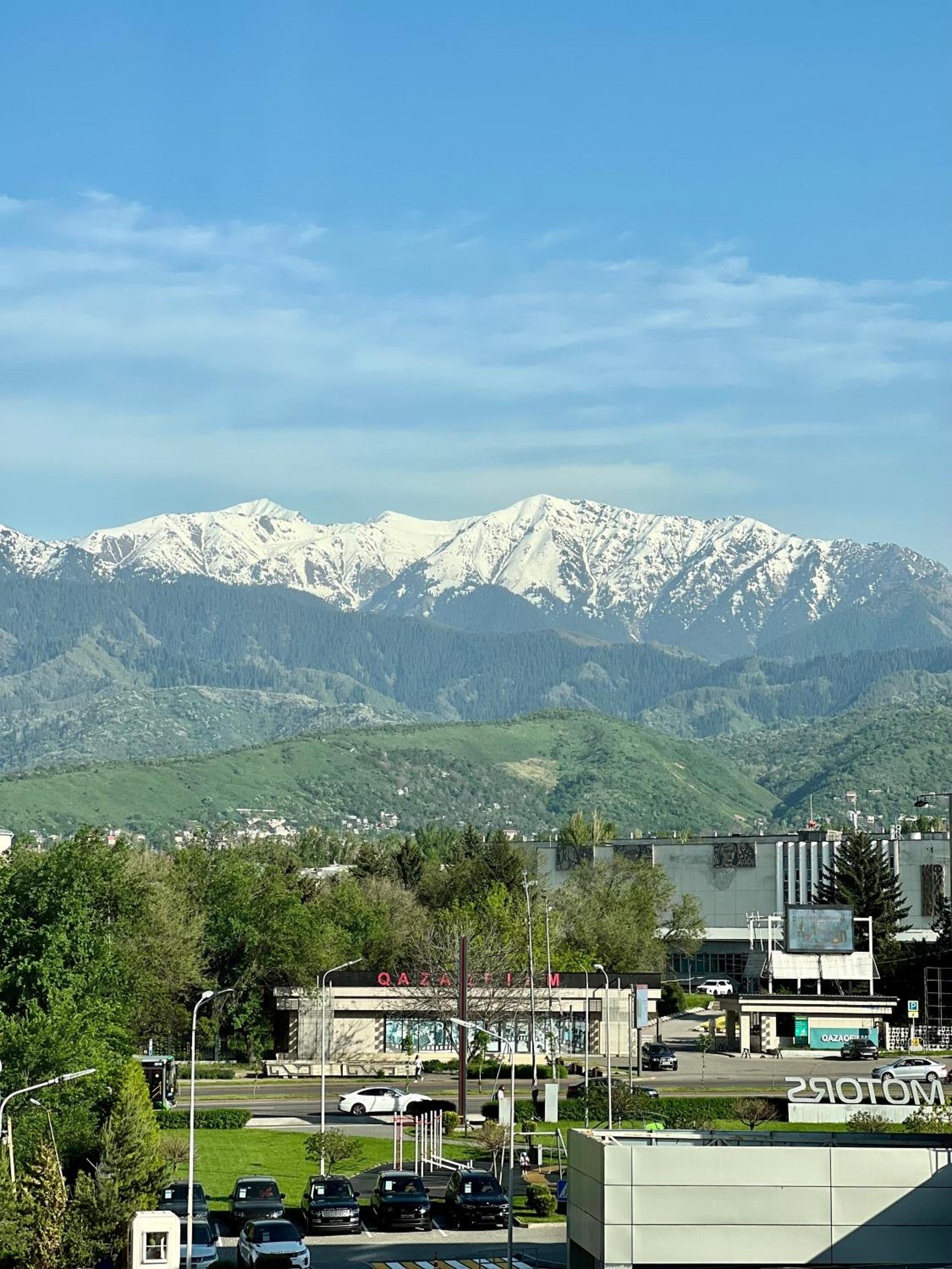 Cozy apartment with an exceptional view of the mountains of Almaty view 3
