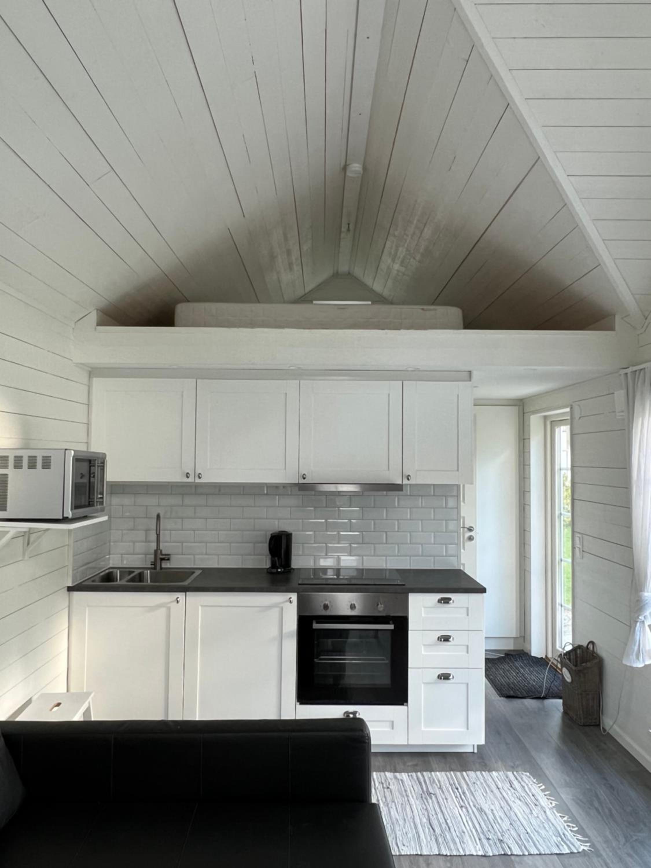 White little house on the countryside, close to Stockholm