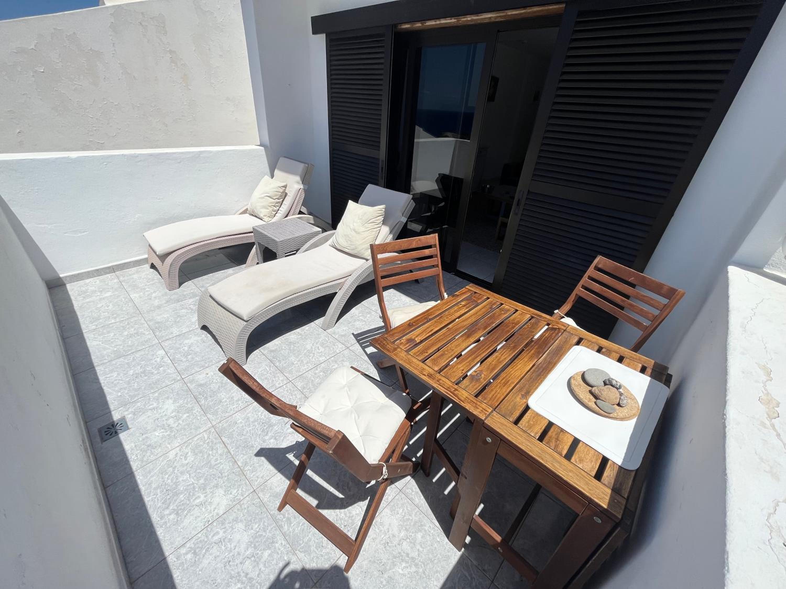 Sea View Penthouse Apartment or Studio with Large Terrace in Los Cristianos