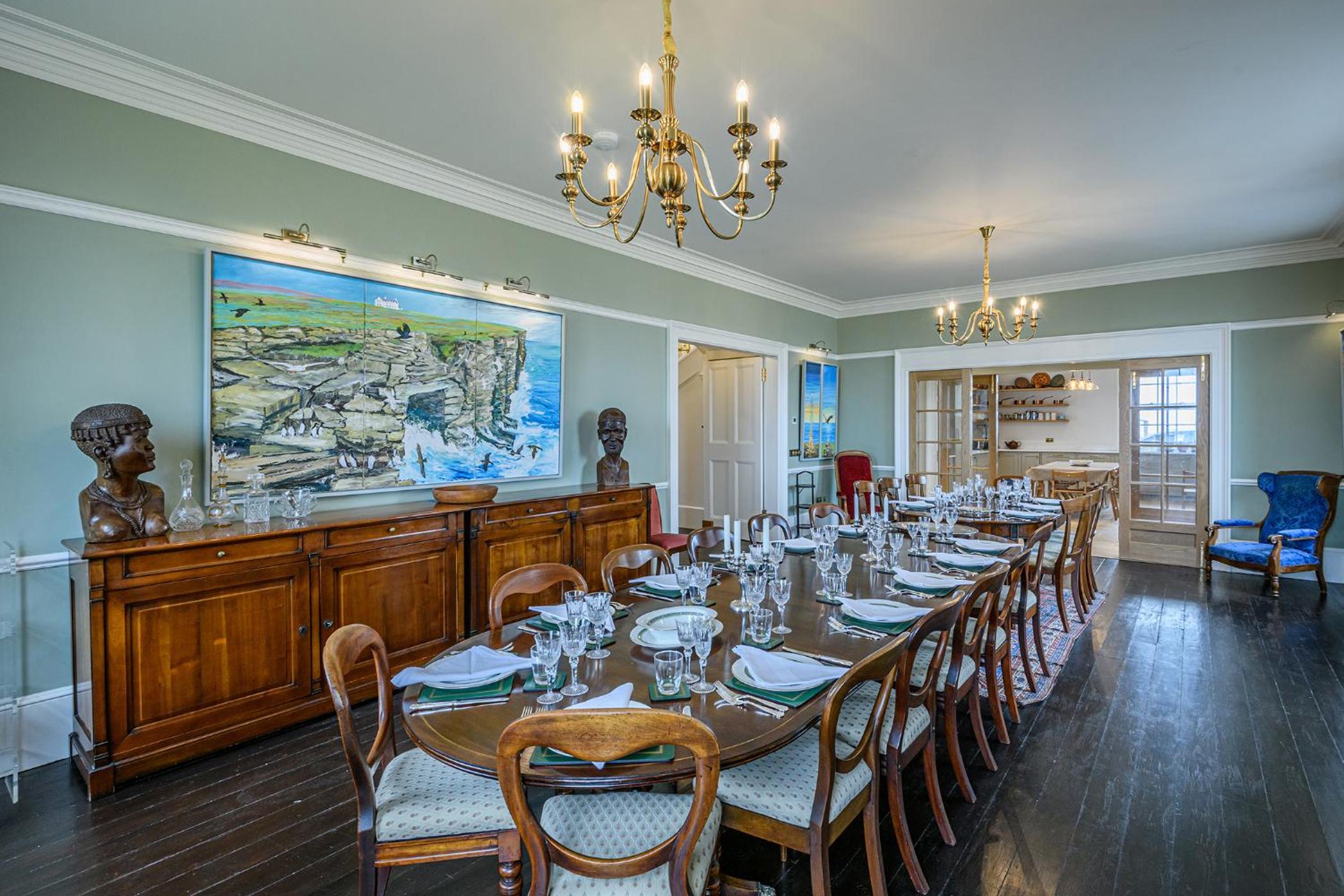 House of the Northern Gate - a luxury baronial house that sleeps 18 guests in 9 bedrooms view 2