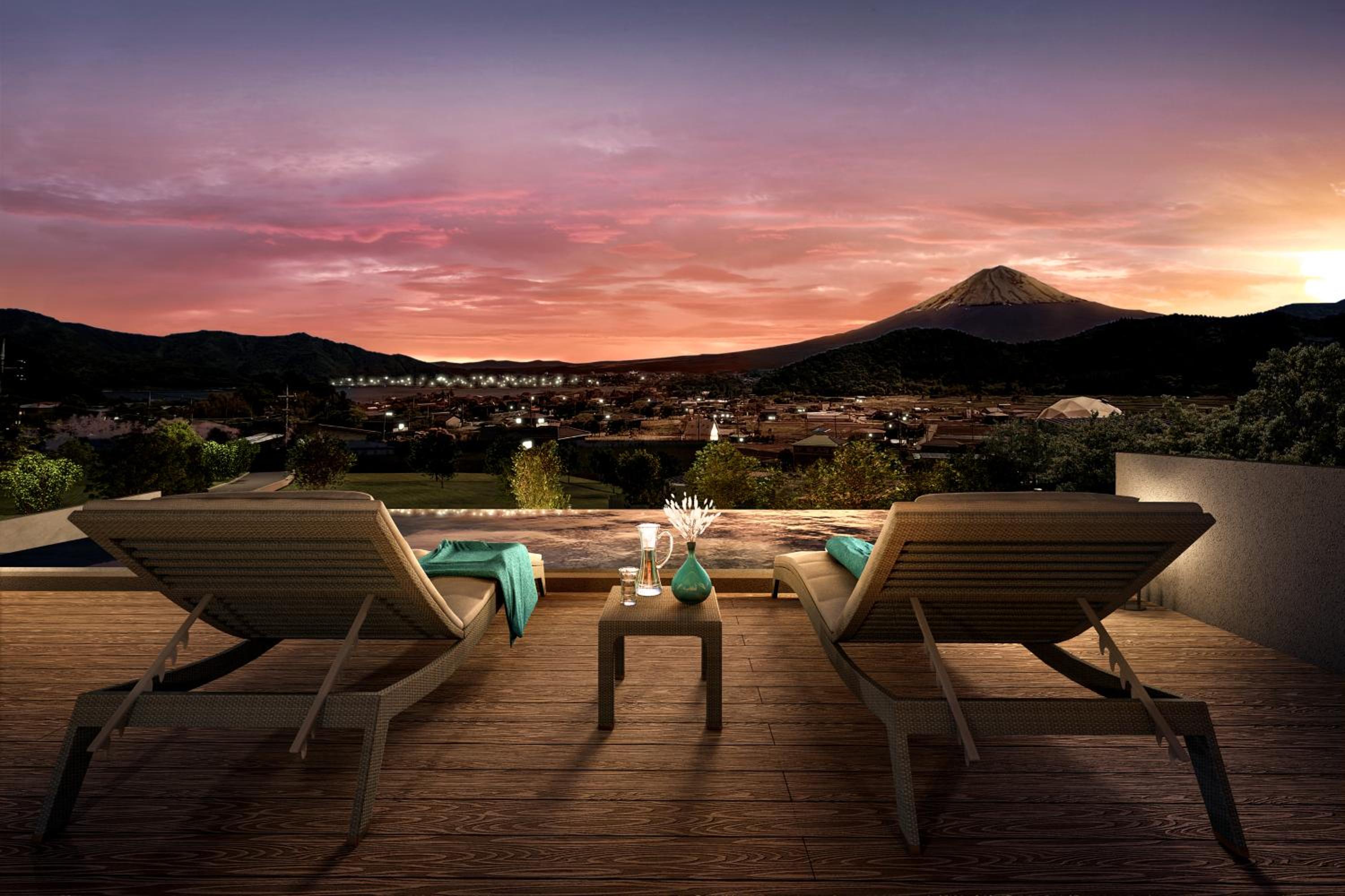 Fuji View and Spa Resort TSUMUGI Kawaguchiko view 5
