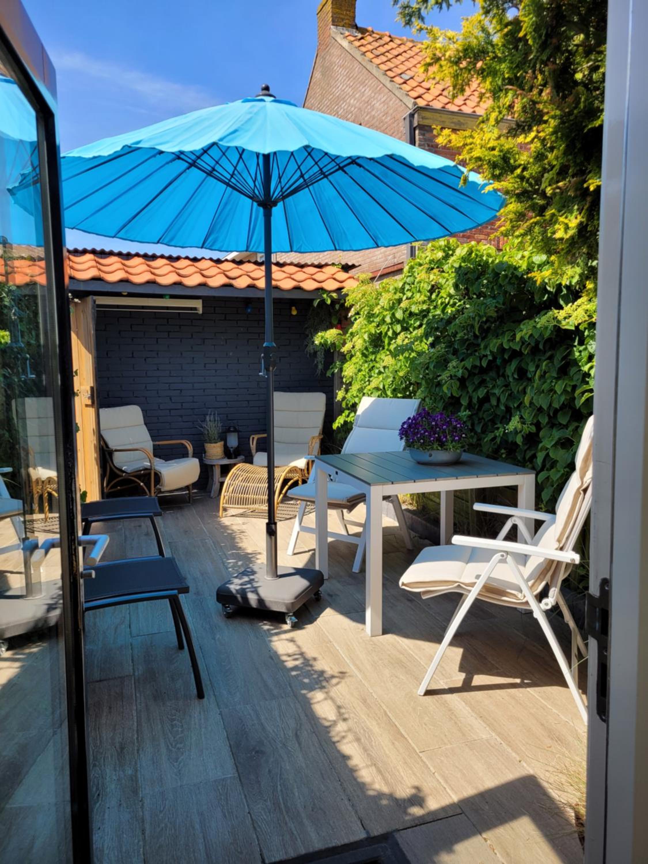Tiny Villa de Haas luxe studio met heerlijk terras en Infraroodsauna view 3
