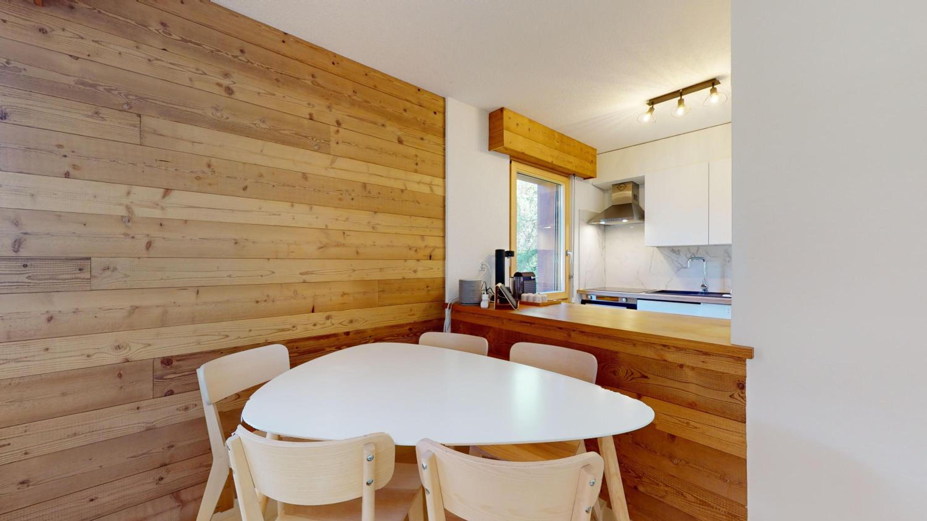 Modern alpine apartment with sauna