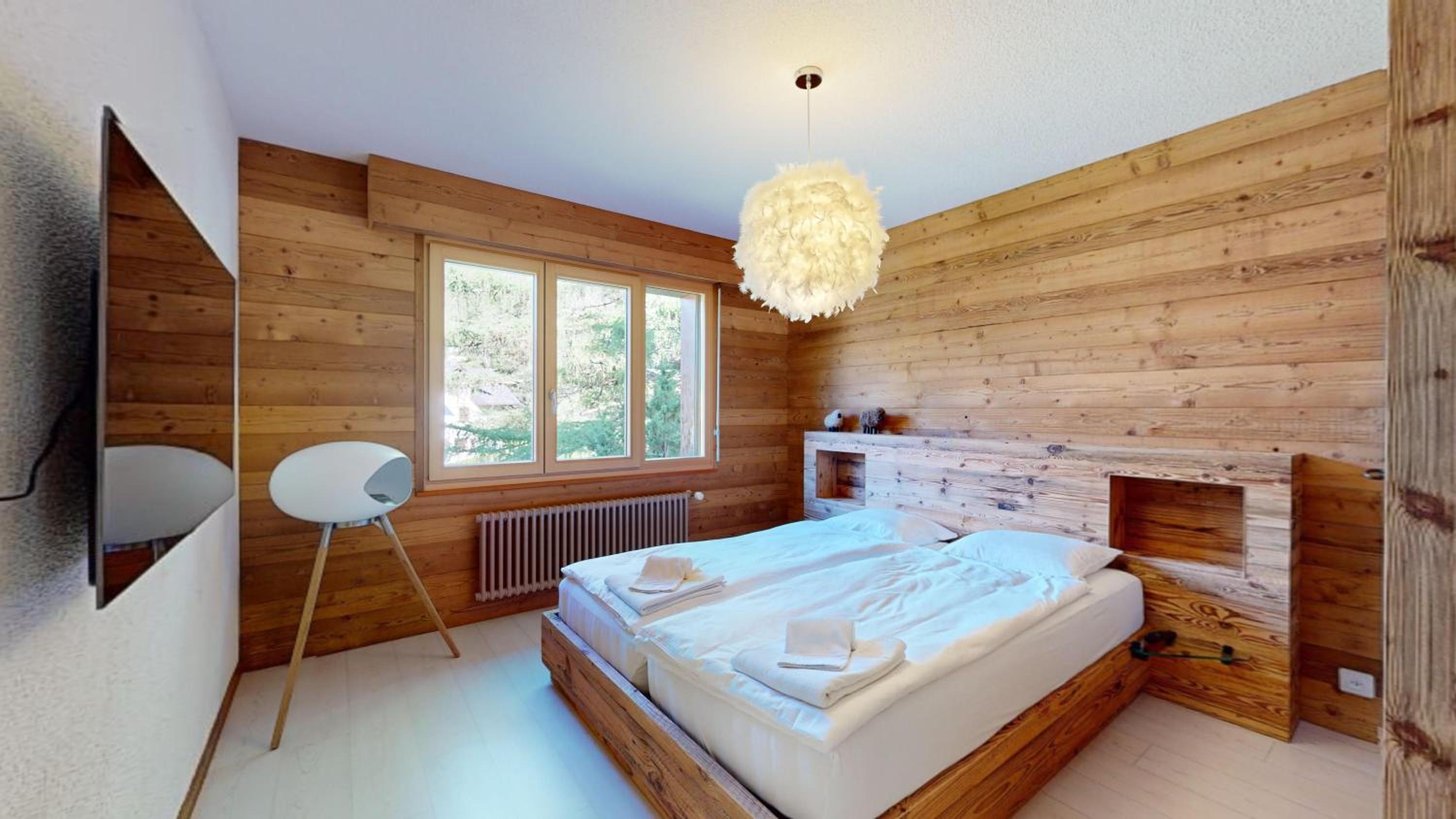 Modern alpine apartment with sauna