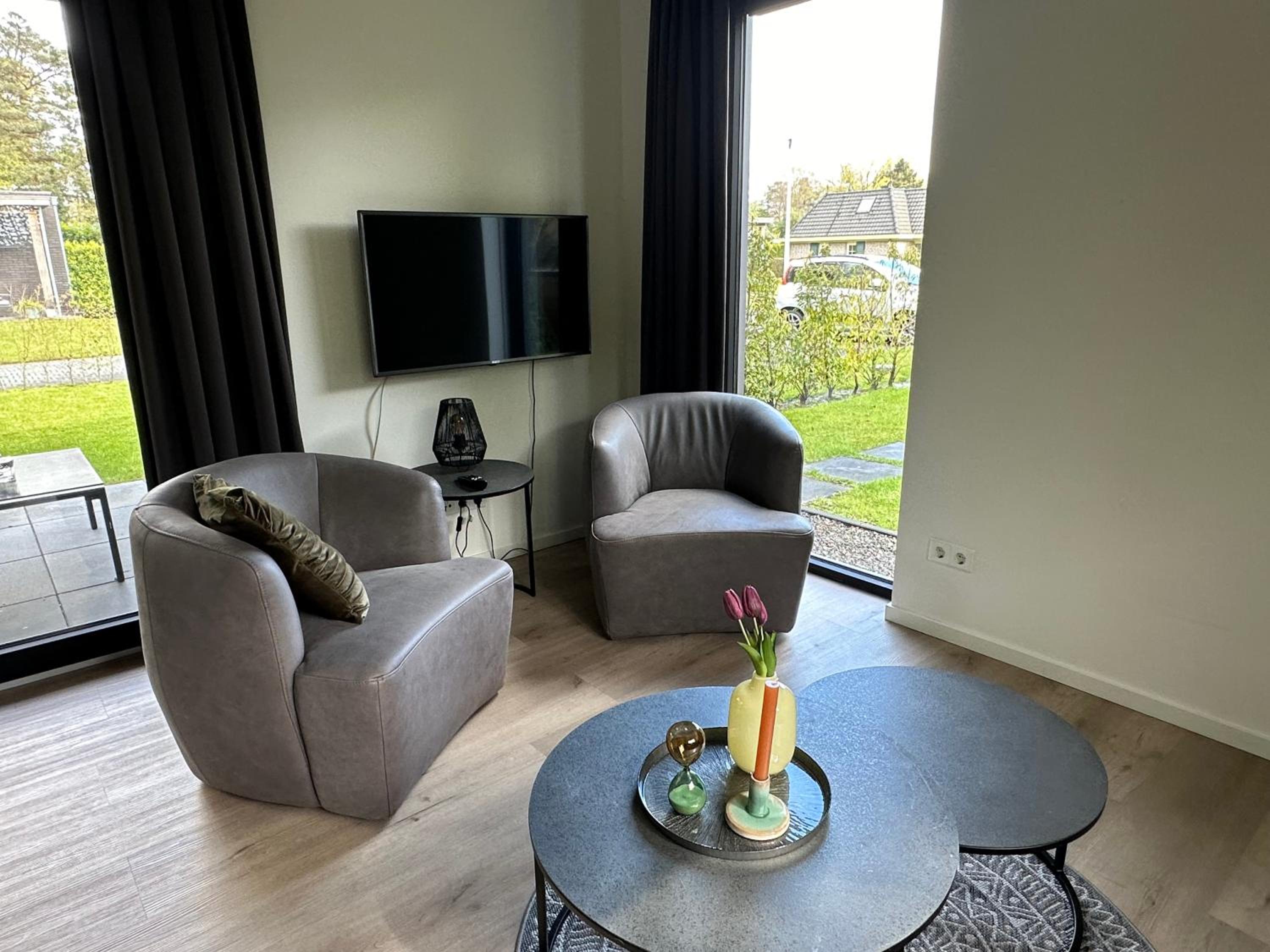 Huisje in het groen - luxe bungalow met privé sauna! view 5