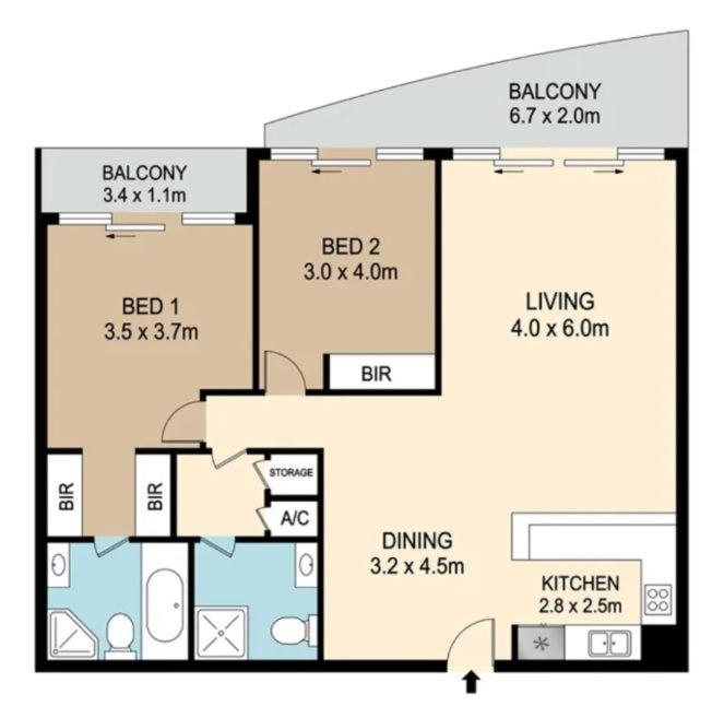 Ocean View Private Cronulla Apartment