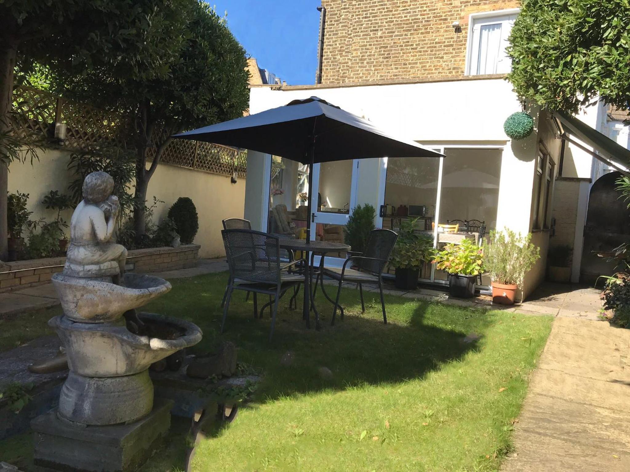outdoor bbq area
