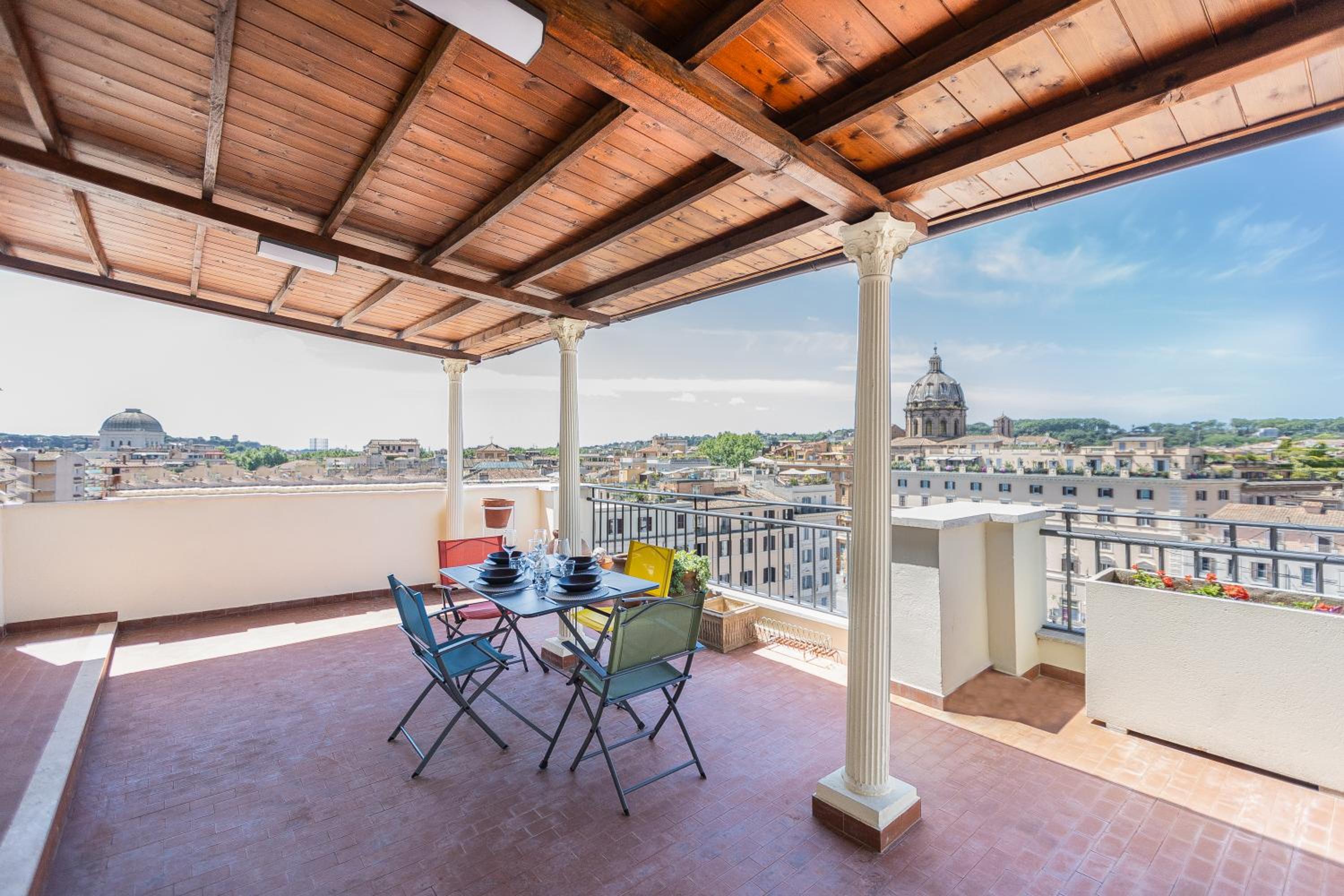 Argentina Penthouse by Rental in Rome
