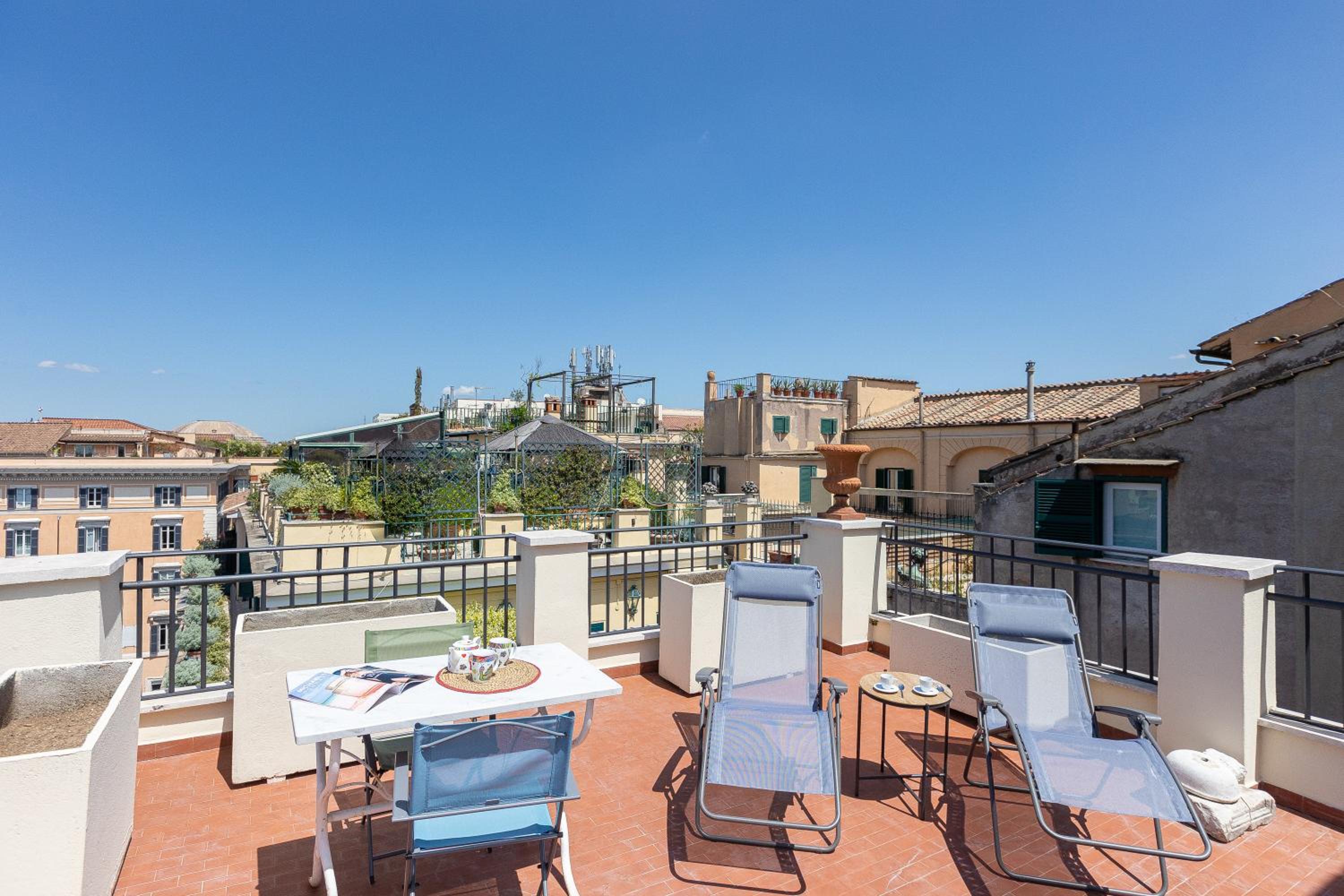 Argentina Penthouse by Rental in Rome