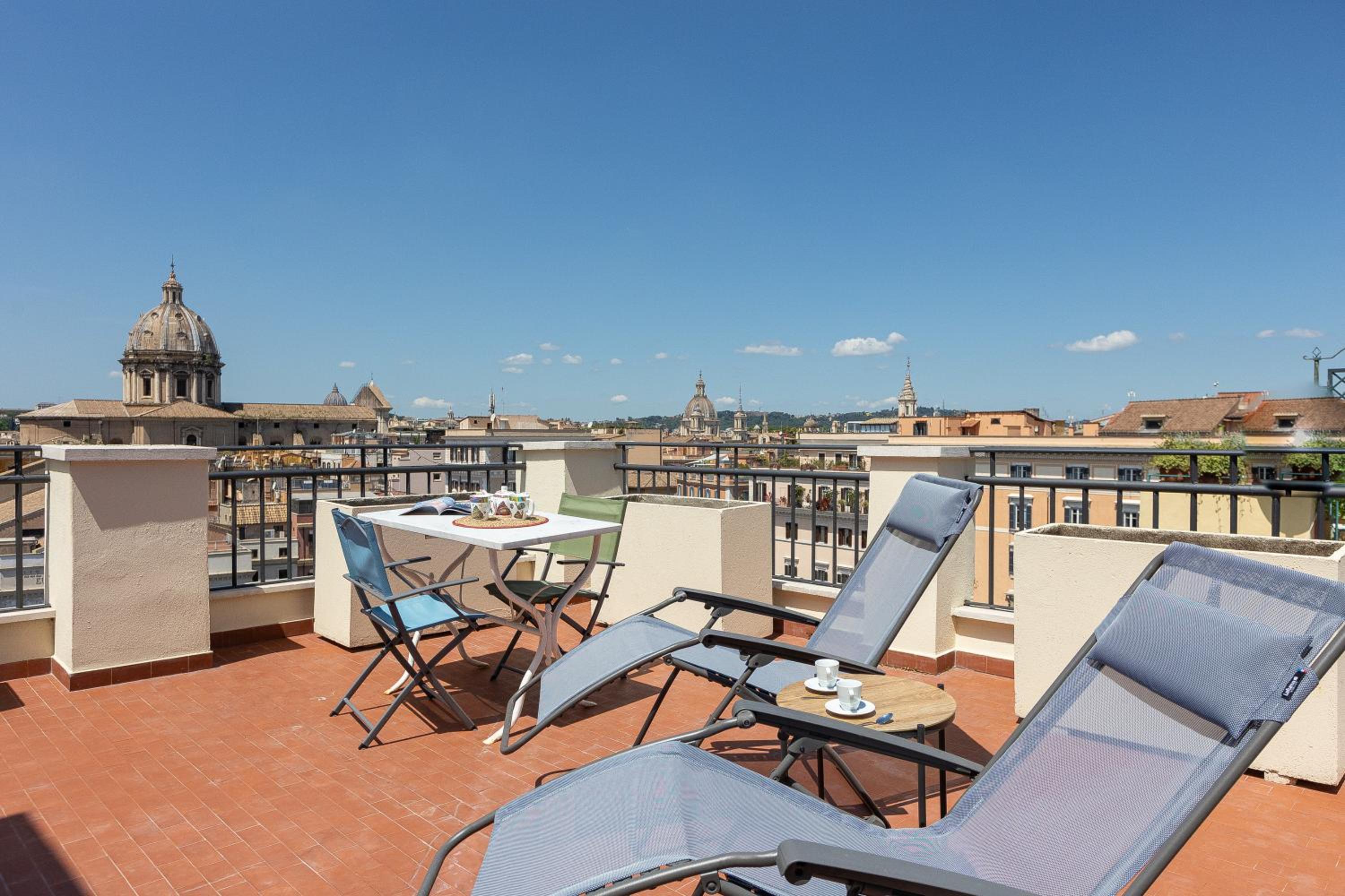 Argentina Penthouse by Rental in Rome