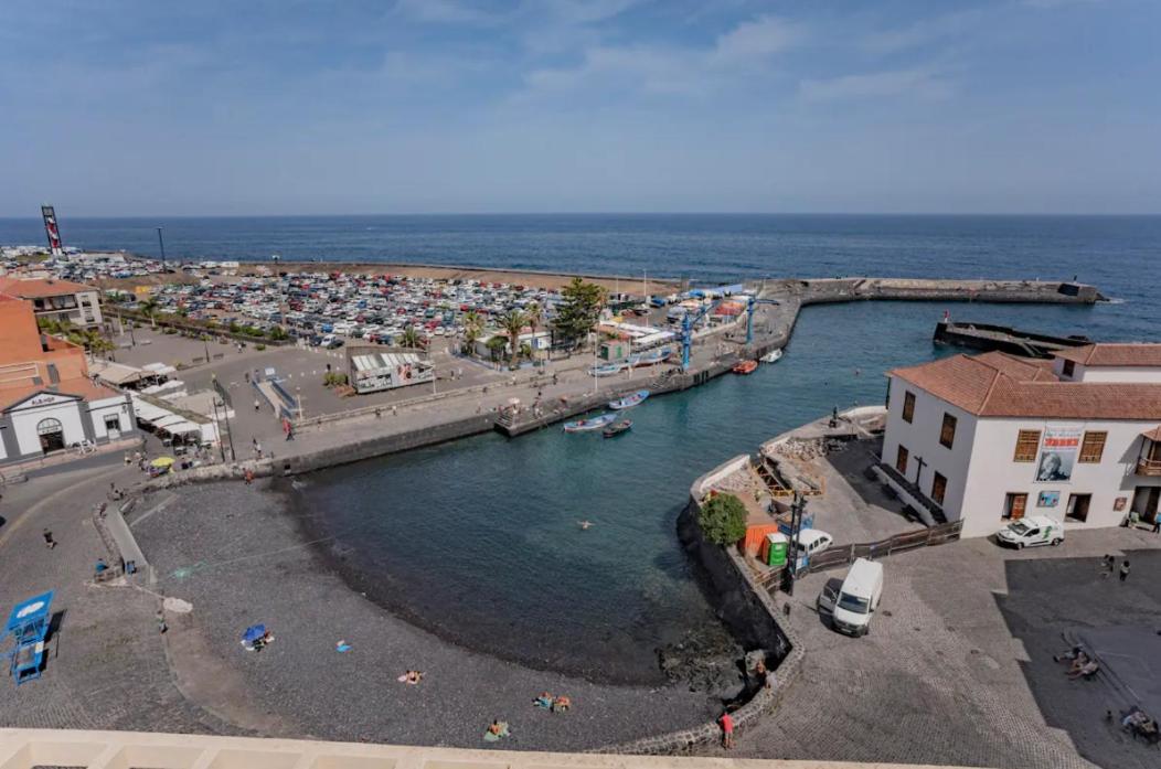 Céntrico apartamento con vista al muelle