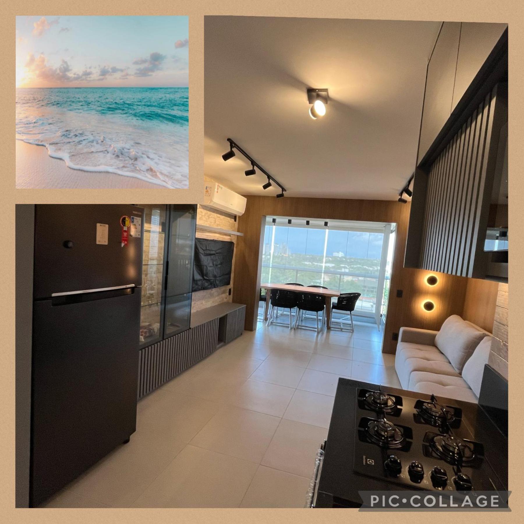 Apartamento moderno vista mar