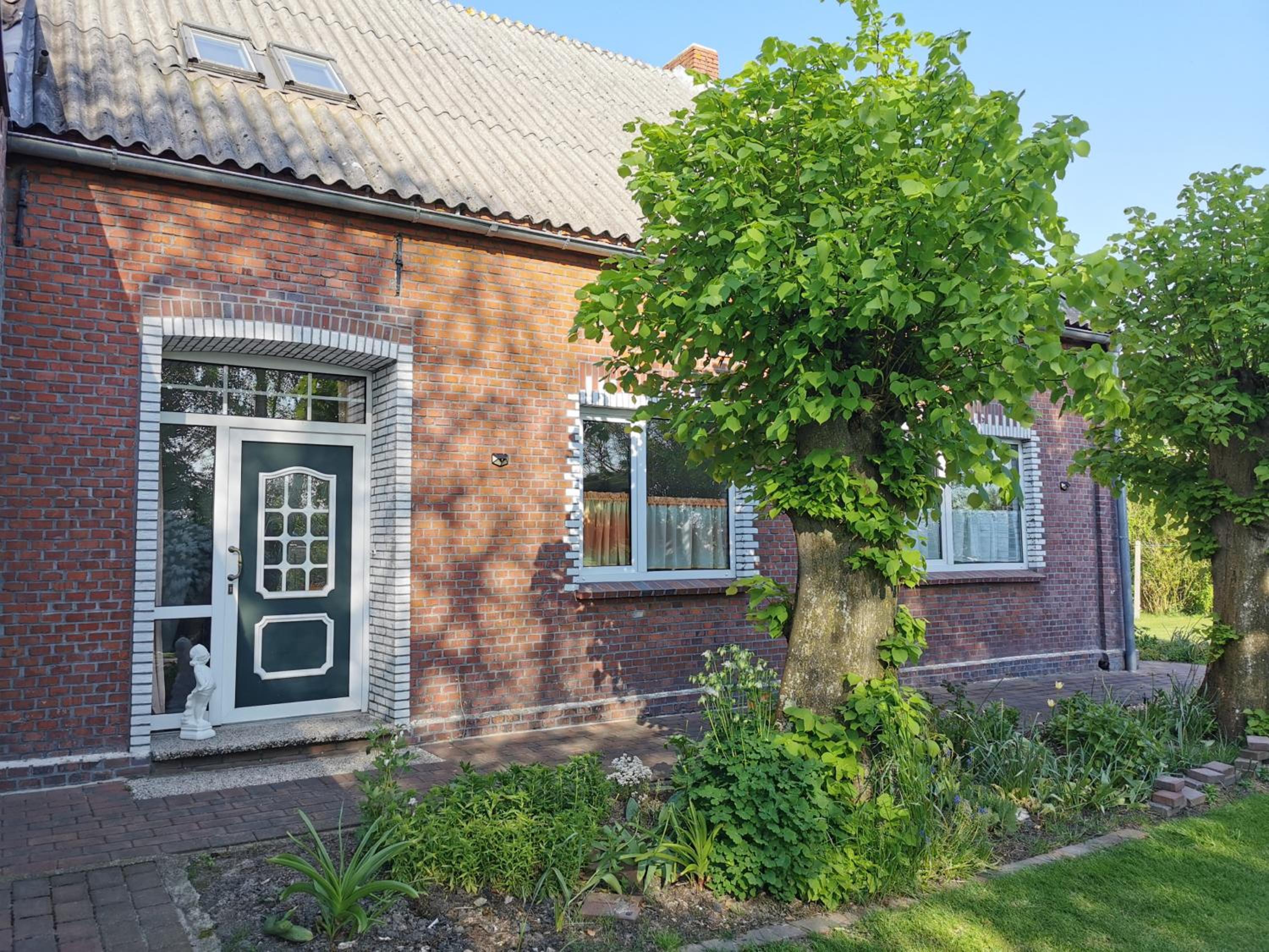 Ferienwohnung 1 Nordsee Gulfhof Dornum - mit großem Garten