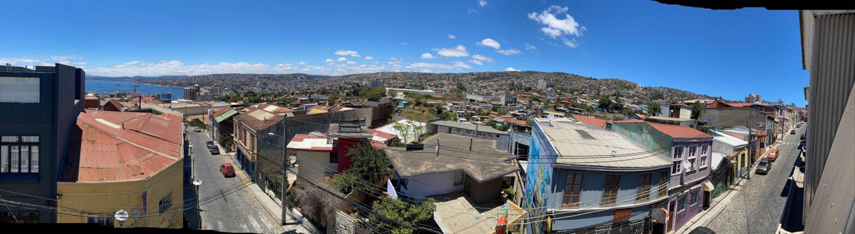 En el corazon del Cerro Alegre