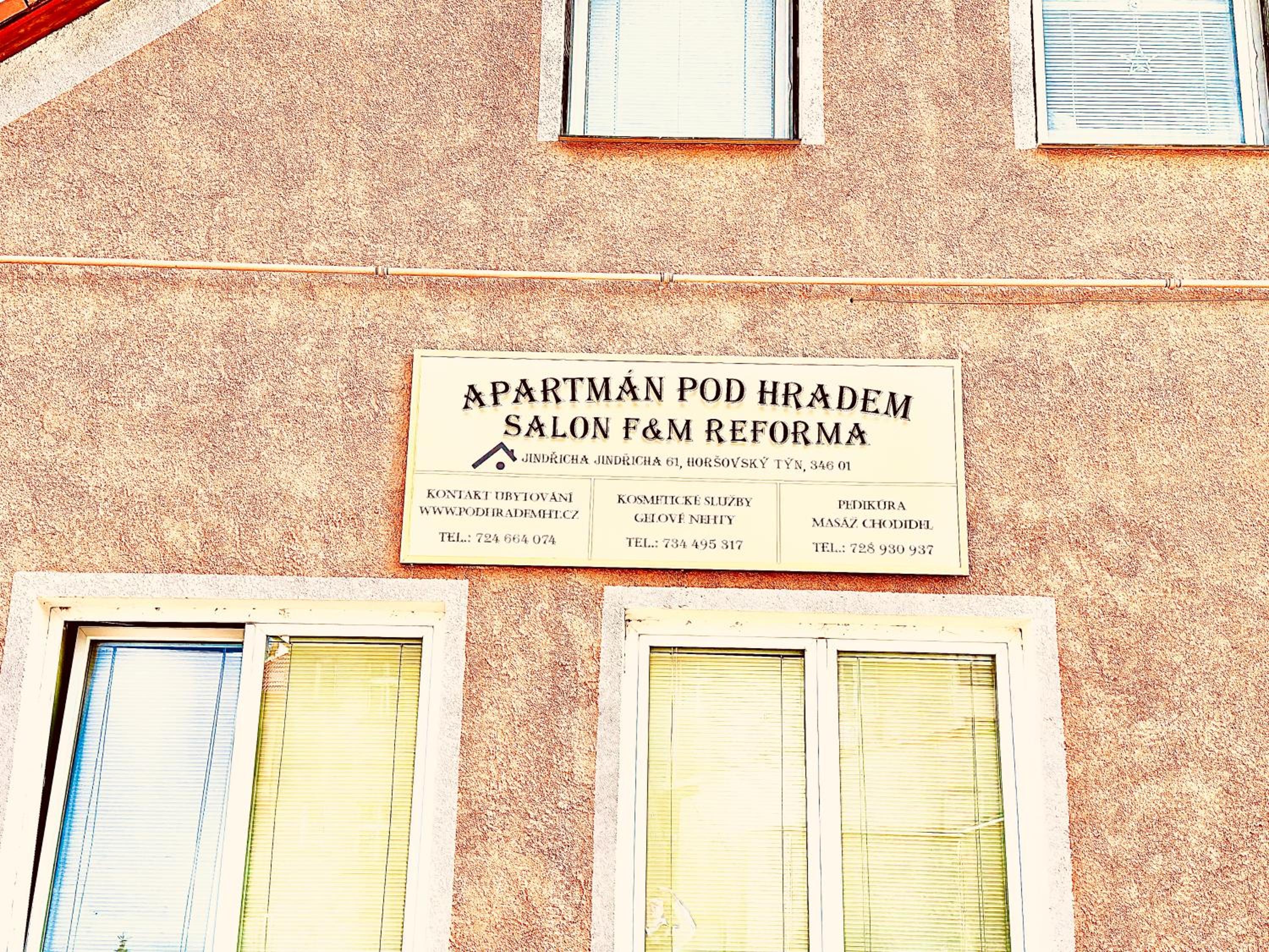 Apartmán Pod hradem