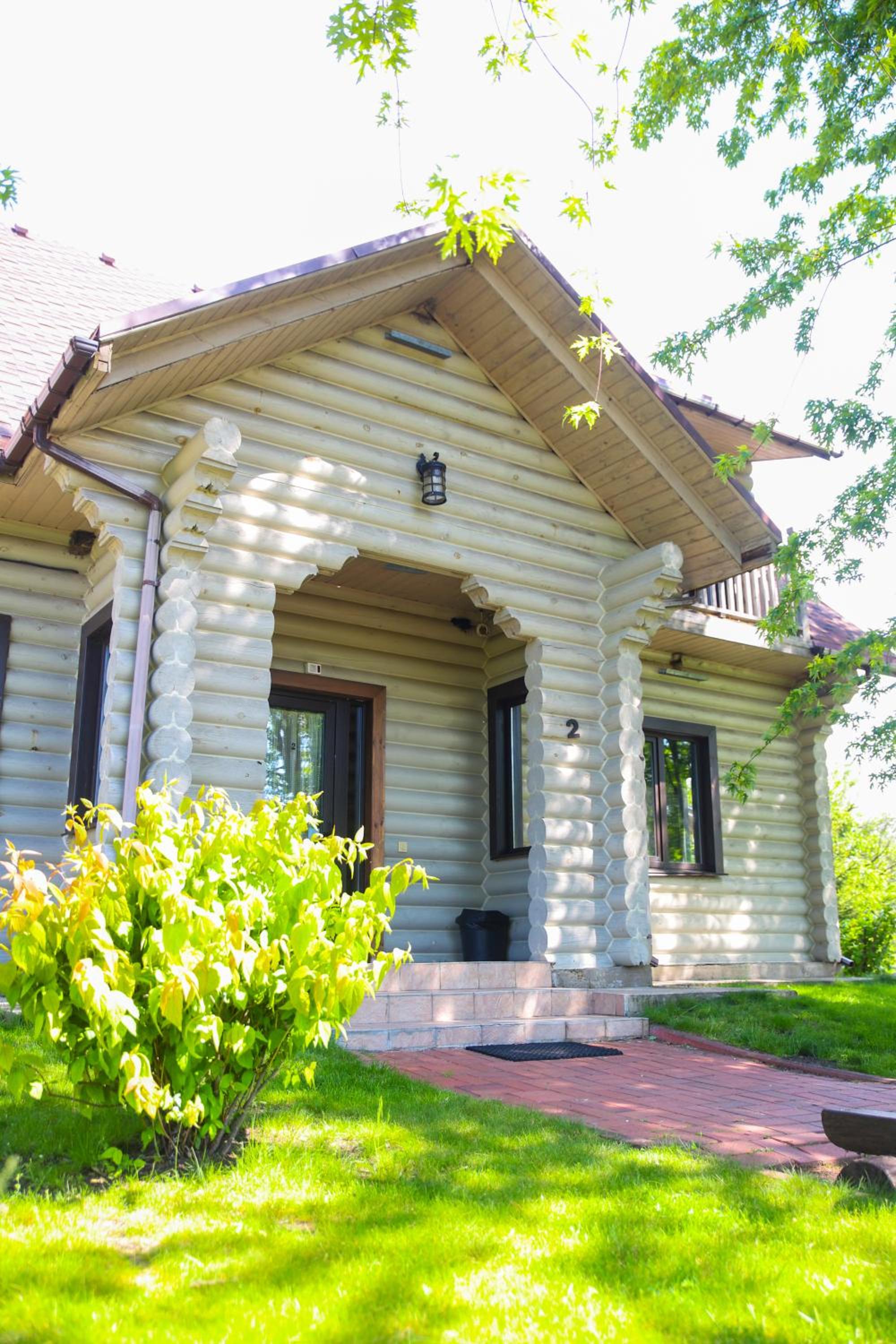 Pastoral wooden hauses