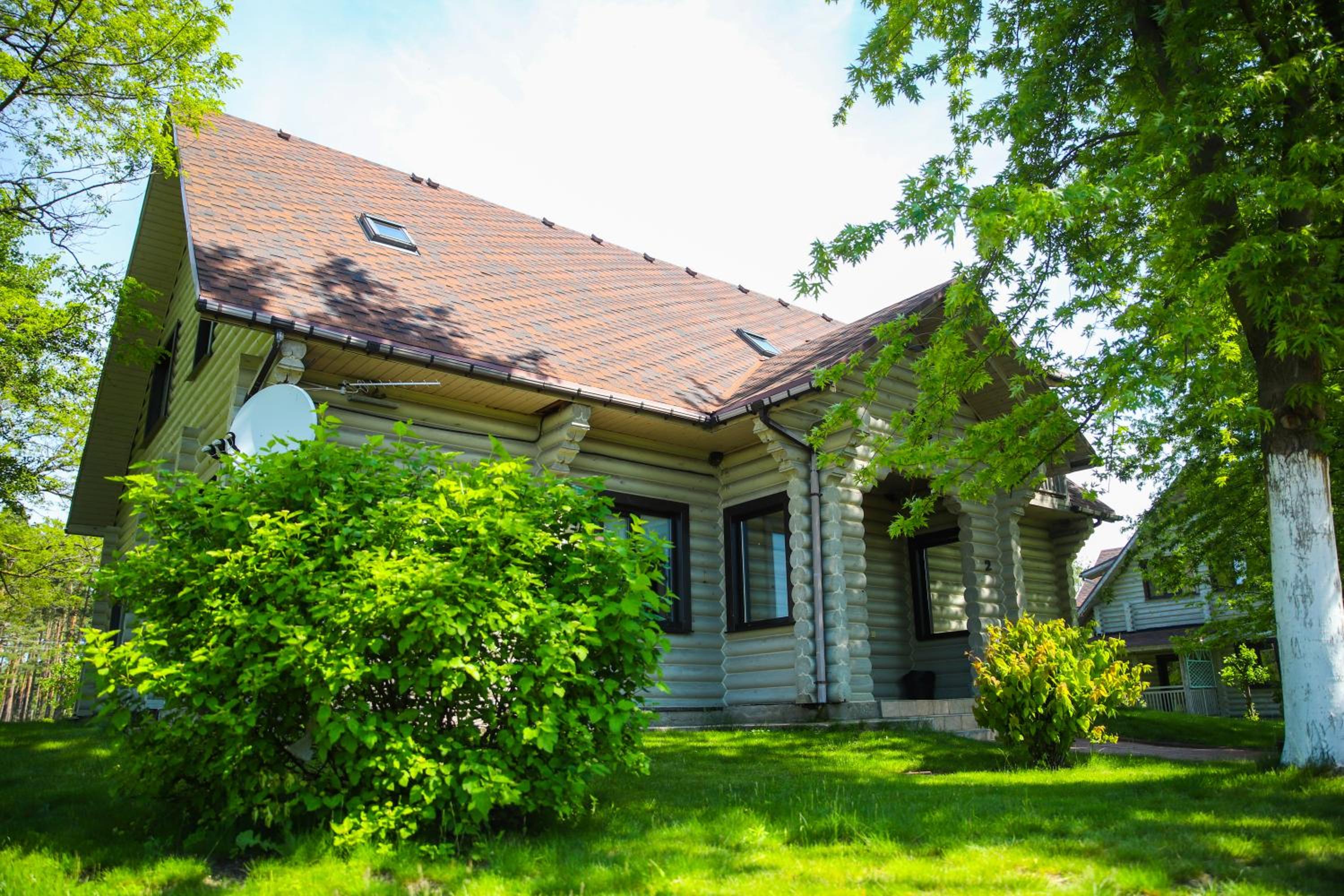 Pastoral wooden hauses
