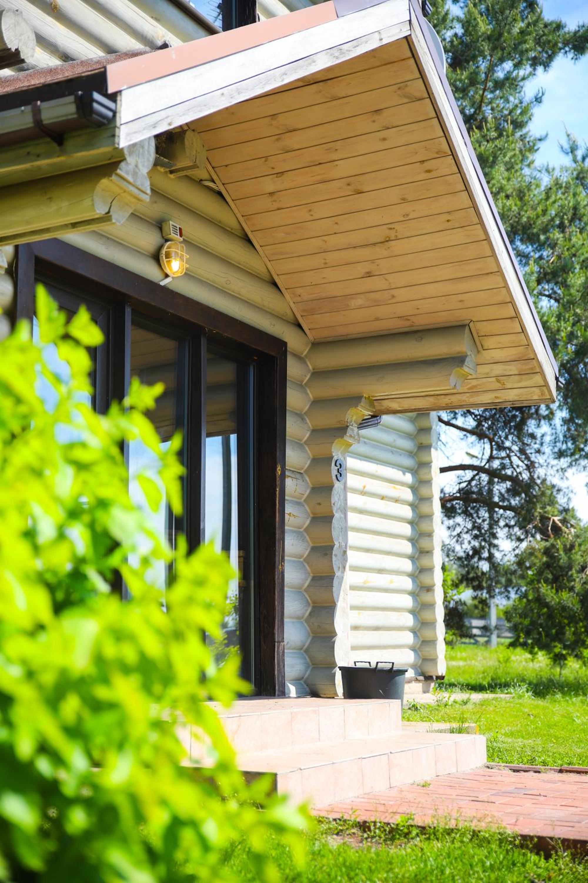 Pastoral wooden hauses