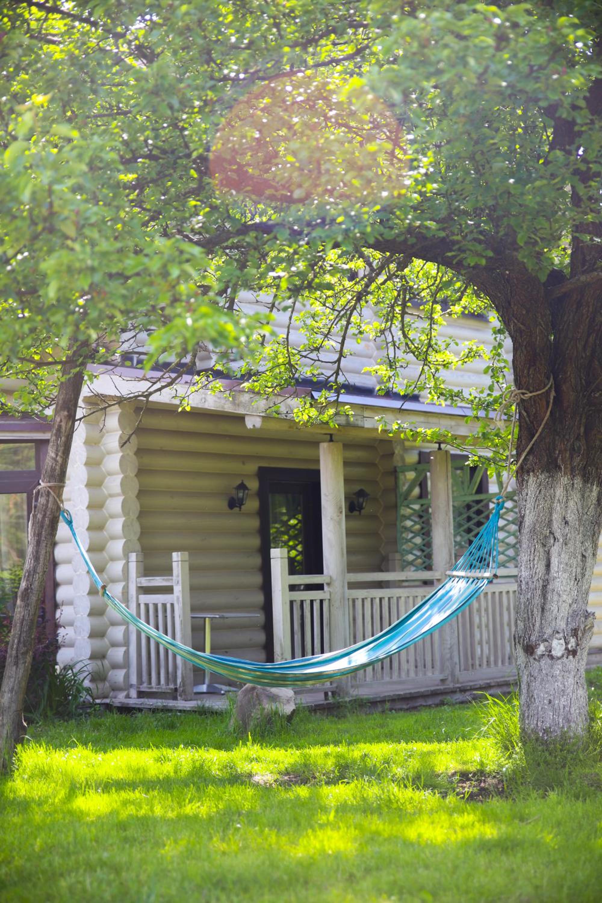 Pastoral wooden hauses