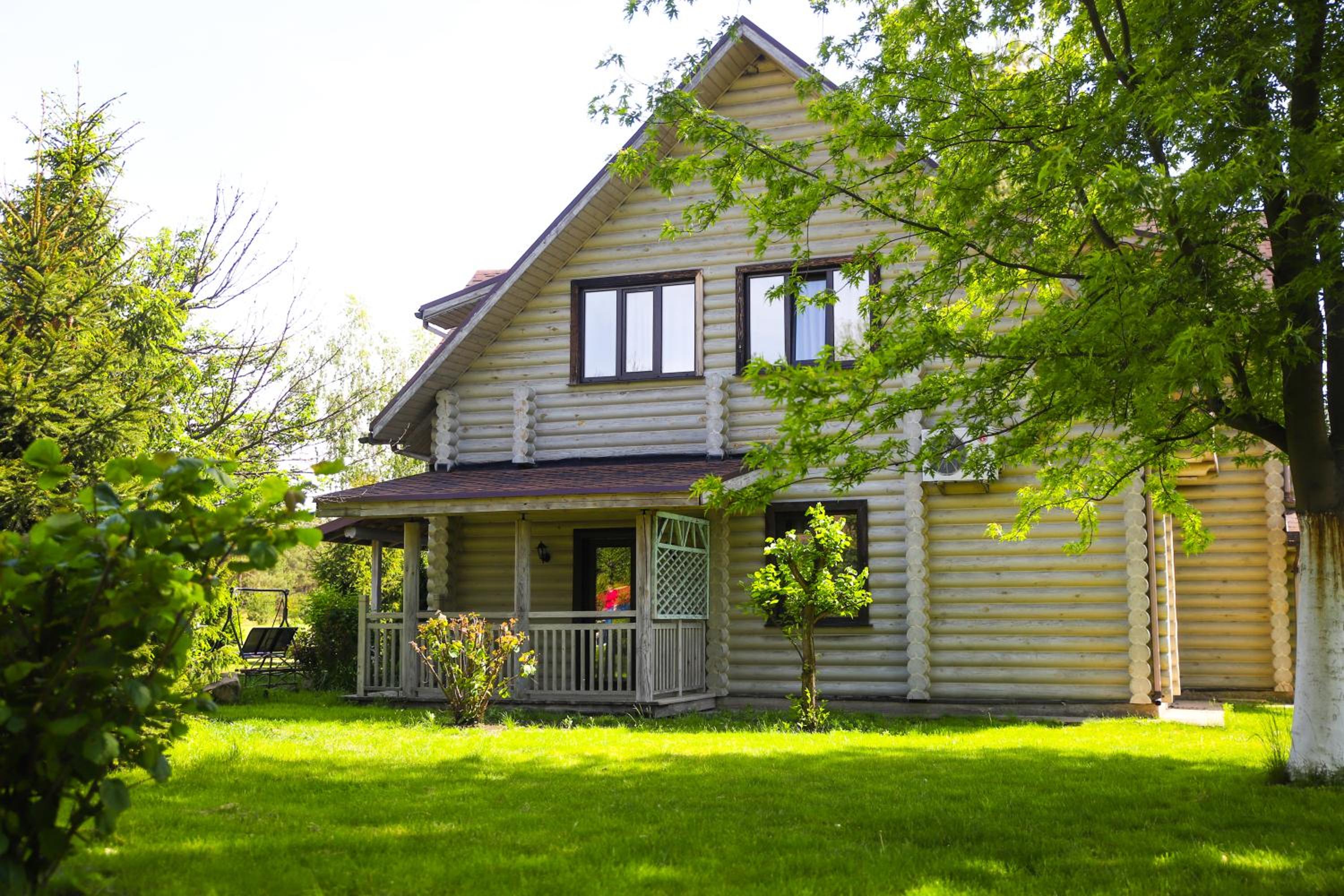 Pastoral wooden hauses