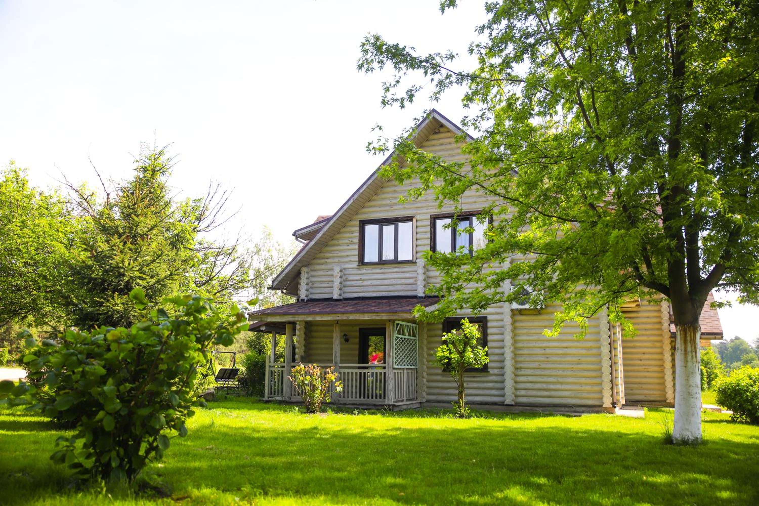 Pastoral wooden hauses