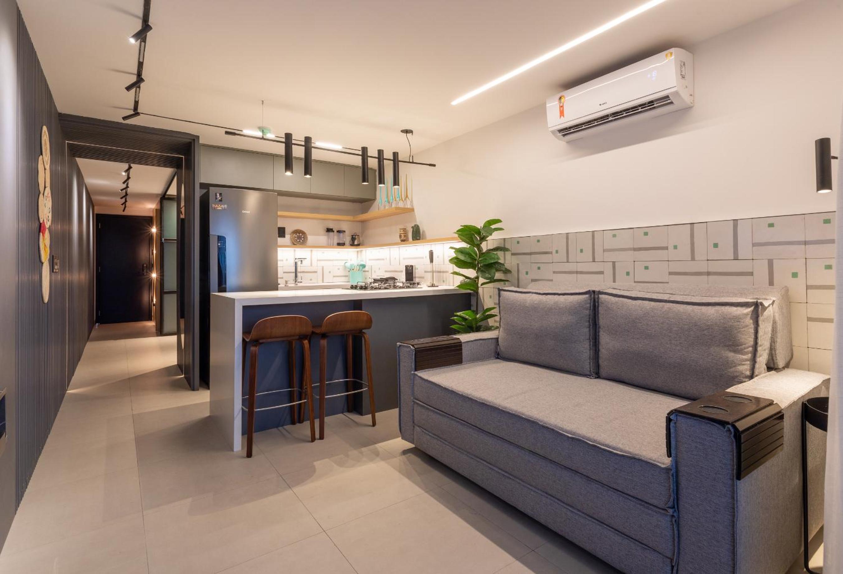 Loft com jacuzzi privativa frente mar do Bessa