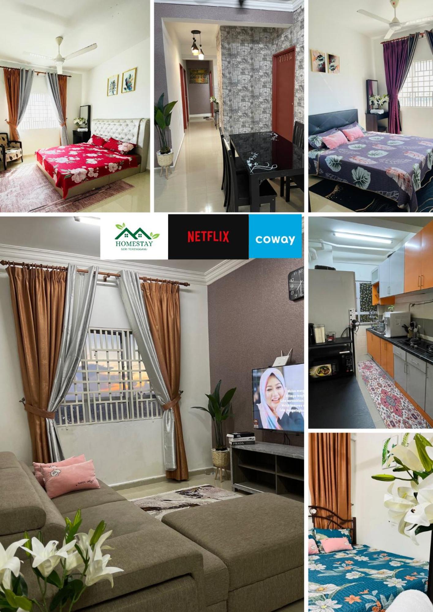 Apartment Ladang Tok Pelam Sunset View,Berdekatan Pantai Batu Burok,KTCC,Hospital,Drawbridge by Homestay Seri Terengganu photo 8