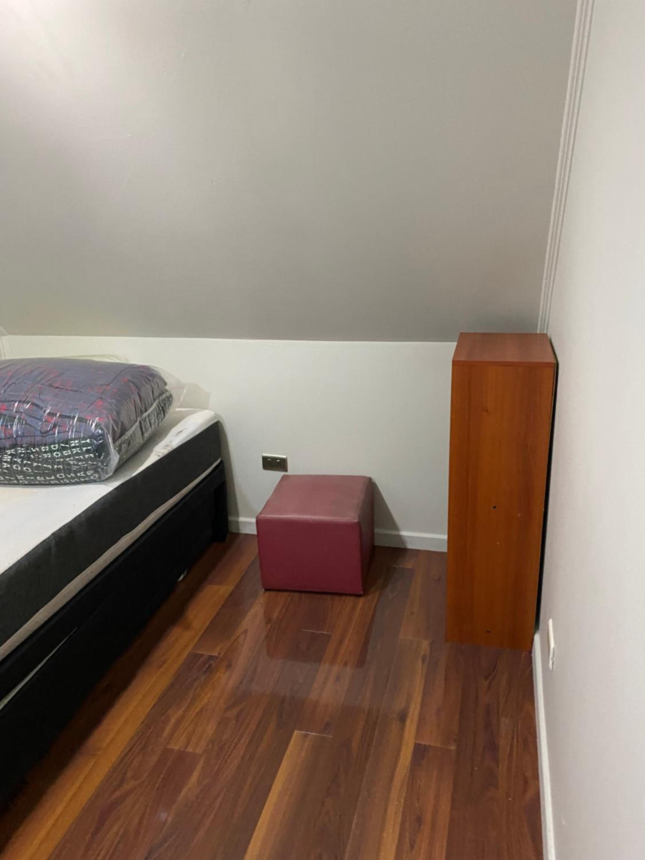 Pieza doble con baño privado sector residencial